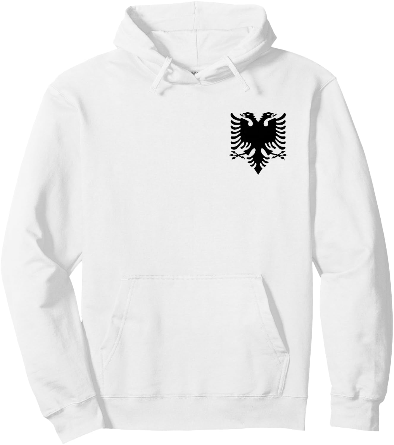 Albanian Flag Shqip Shqiponja Albanian Eagle Albania Hoodie - Hoodie | White