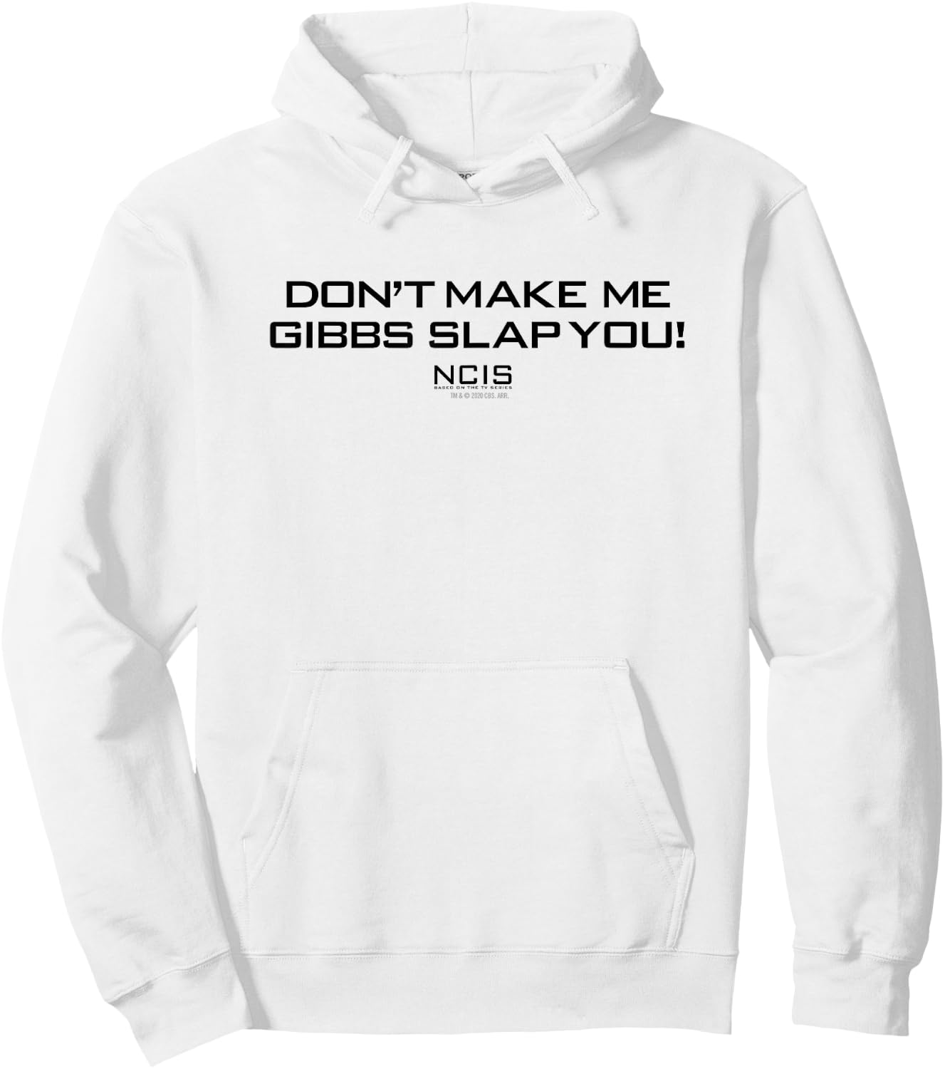NCIS Gibbs Slap Hoodie - Hoodie | White
