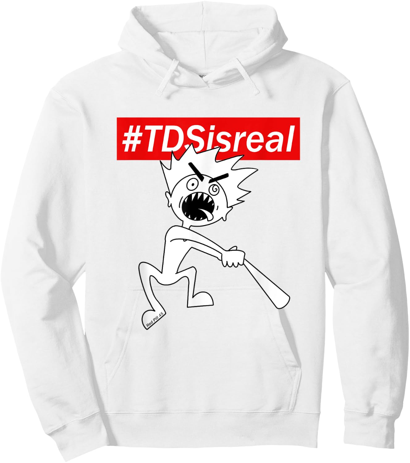 #TDSisreal | Trump Derangement Syndrome is Real Hoodie - Hoodie | White
