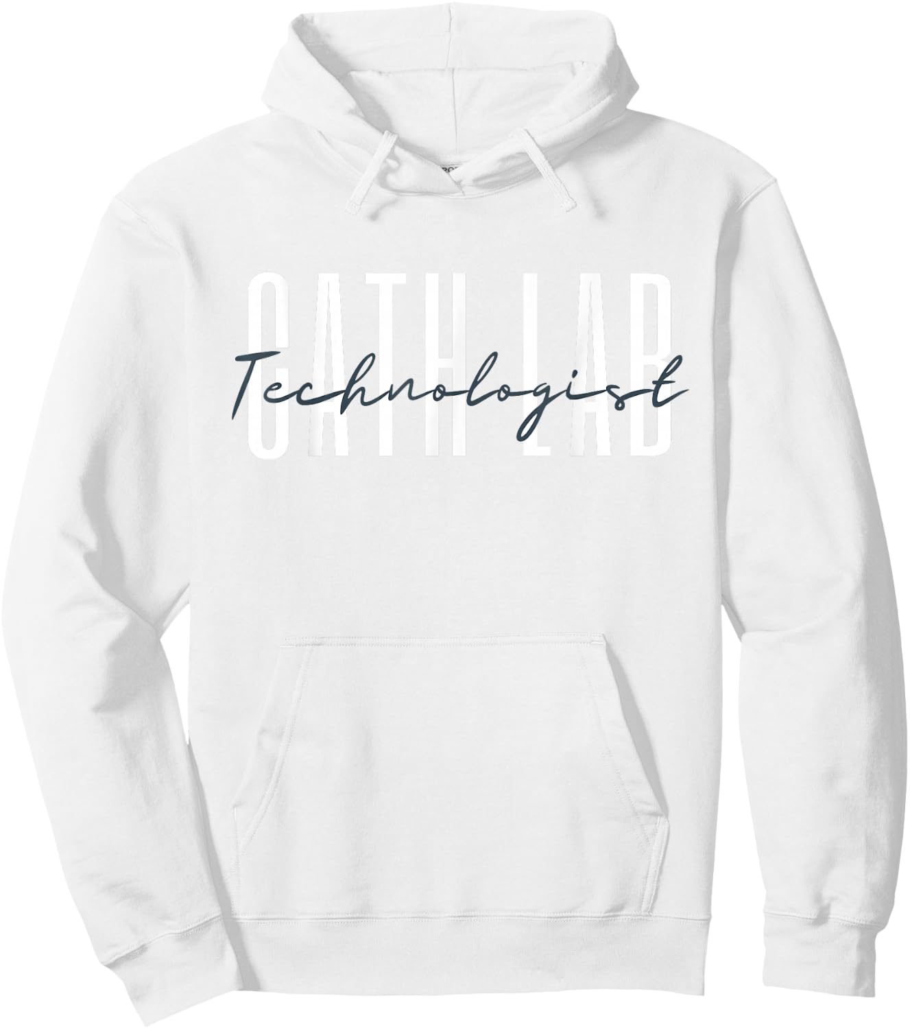 Cath Lab Technologist Catheterization Laboratory Rad Tech Hoodie - Hoodie | White