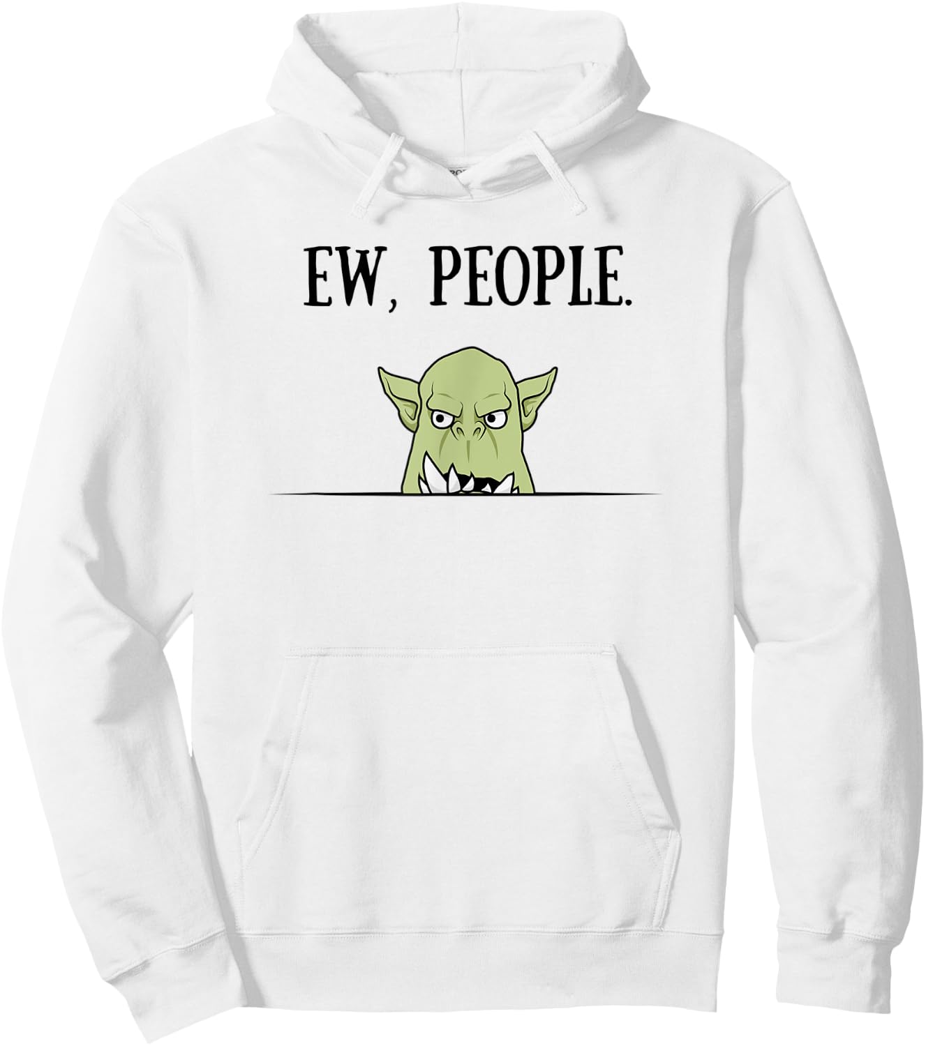 Introvert Gamer Shirt | Role Playing RPG Orc Gaming Hoodie - Hoodie | White