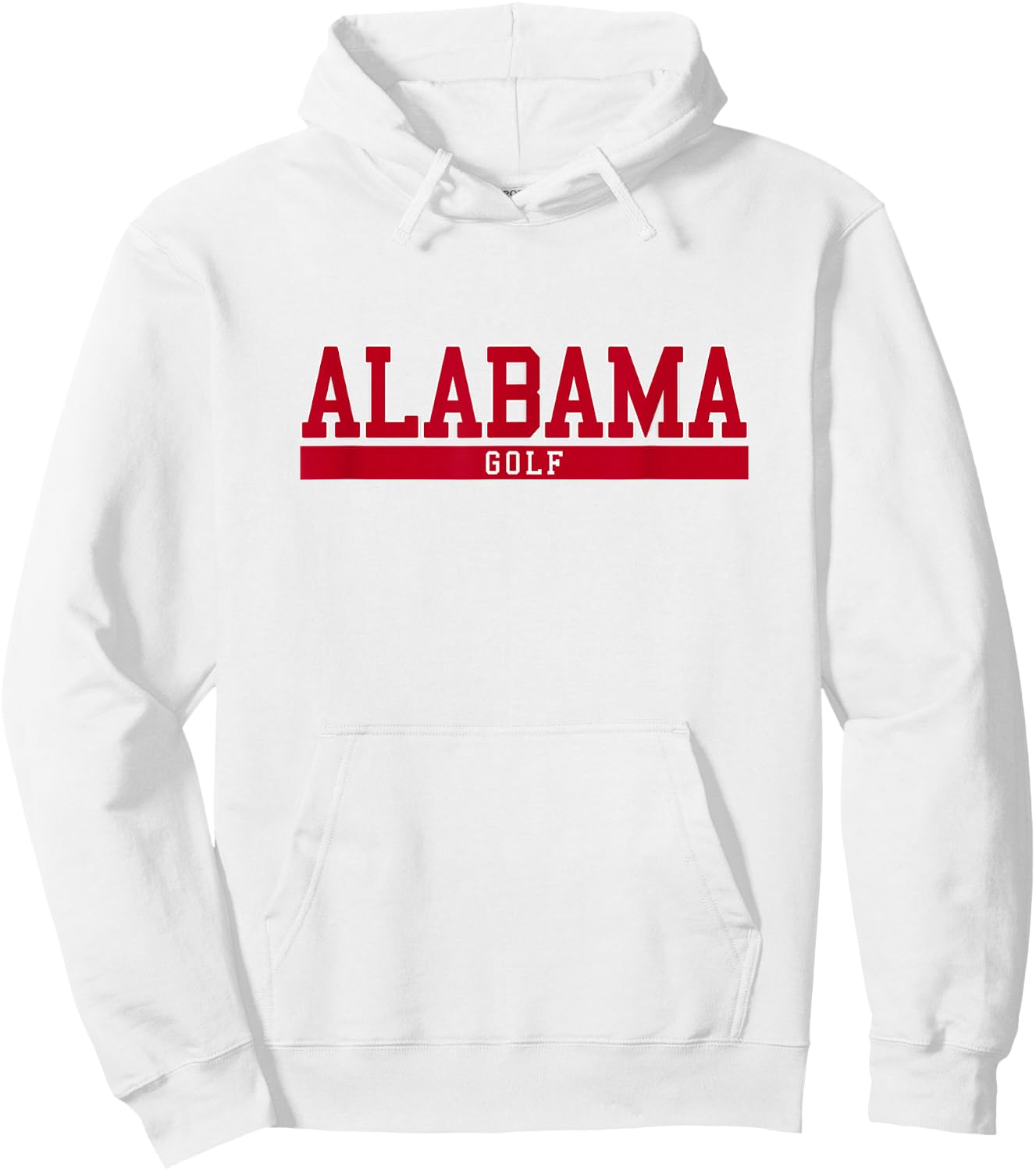 Alabama Golf Hoodie - Hoodie | White
