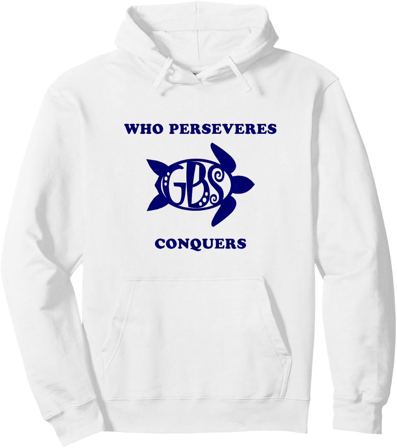 GBS Turtle Guillian-Barre Syndrome Survivor awareness Hoodie - Hoodie | White