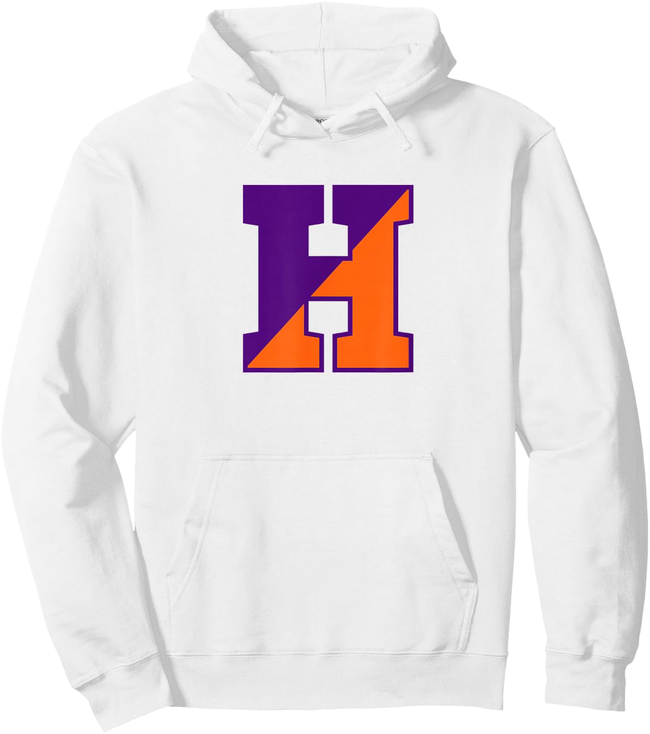 Hobart College Statesmen Monogram Logo HWSC Hoodie - Hoodie | White