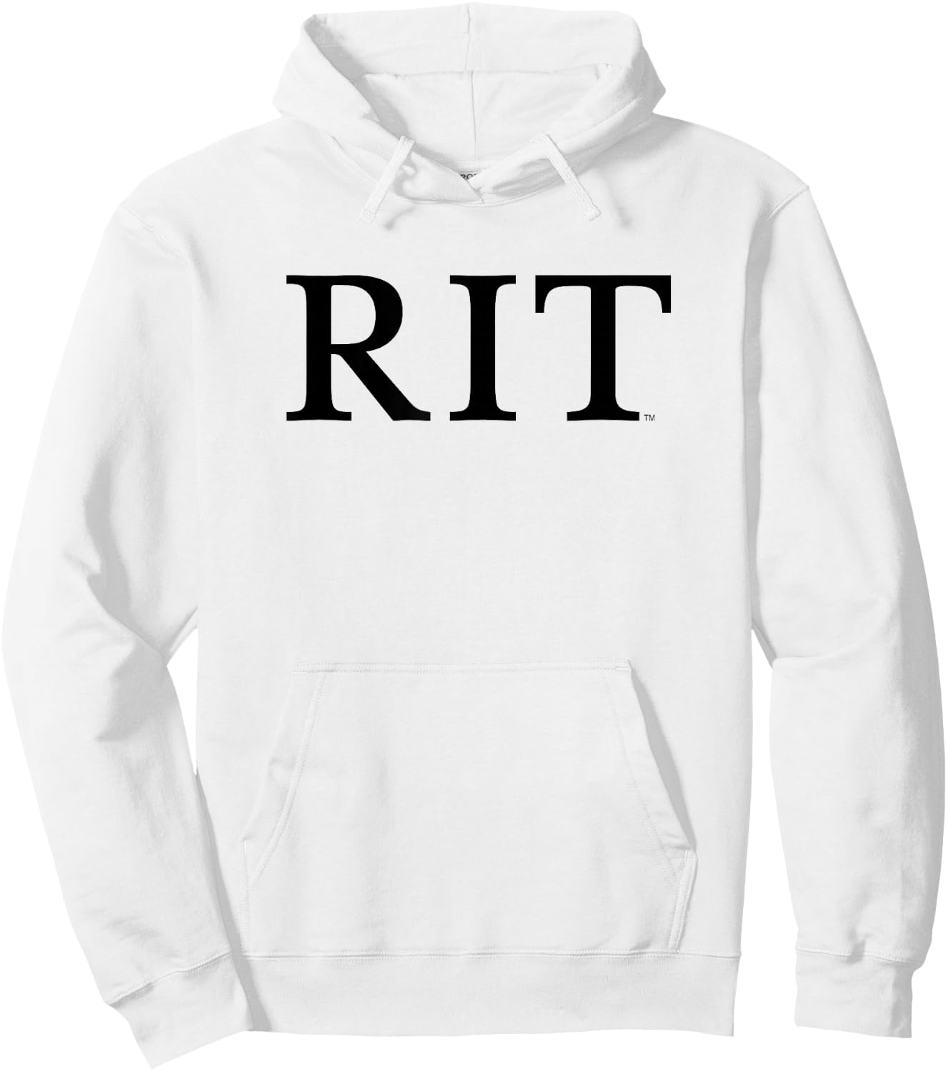 Rochester Institute of Technology RIT Type Hoodie - Hoodie | White