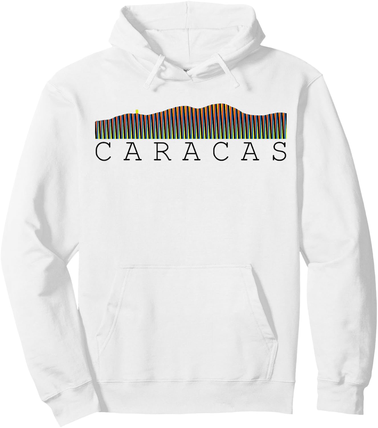Caracas Venezuela Art City - Avila Camisa de Caracas VZLA Hoodie - Hoodie | White
