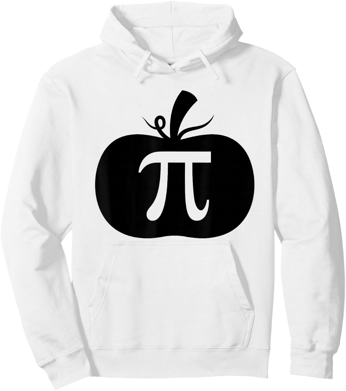 Pumpkin Pie Funny Math Halloween Thanksgiving Pi Day Autumn Hoodie - Hoodie | White