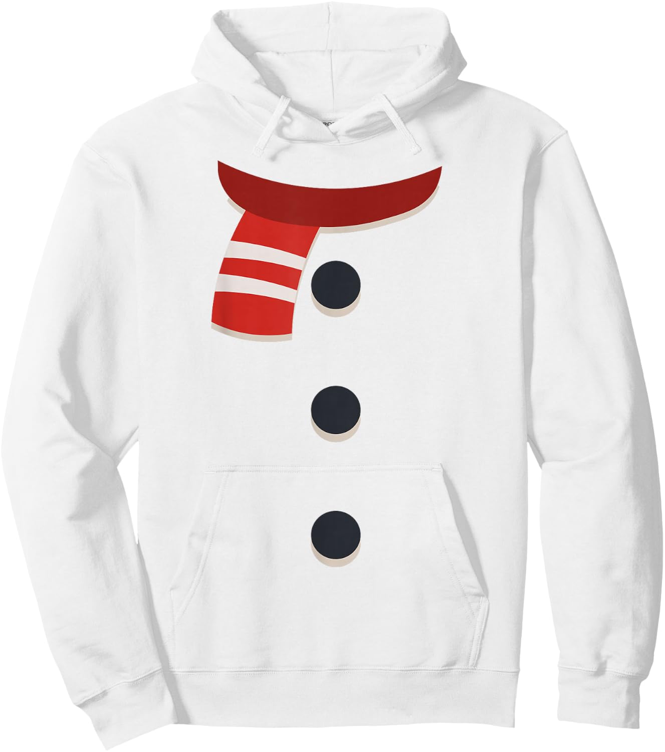 Christmas Snowman Shirt Frosty Snowman Costume Fun Snow Hoodie - Hoodie | White