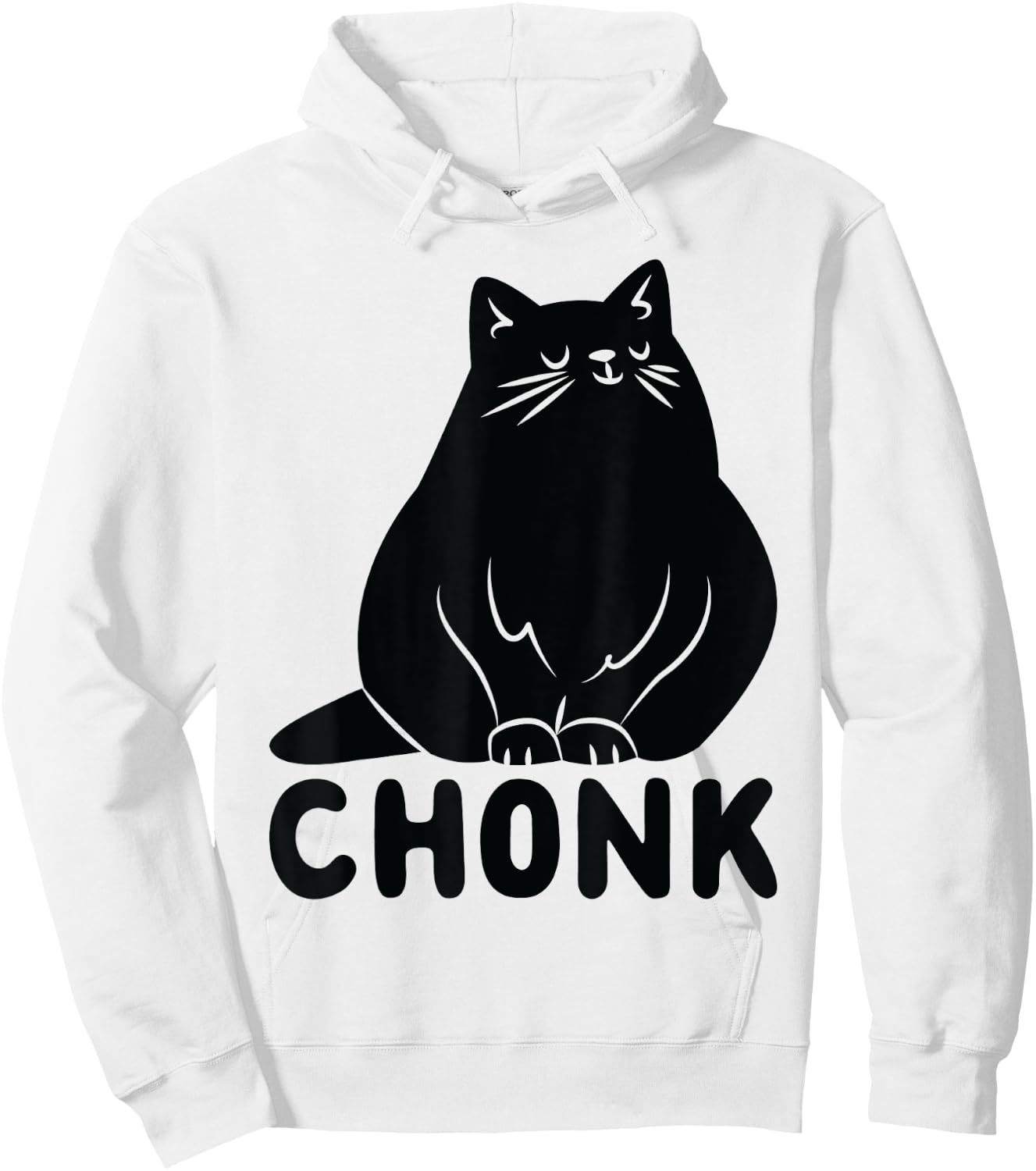 Cat Chonk Hoodie - Hoodie | White