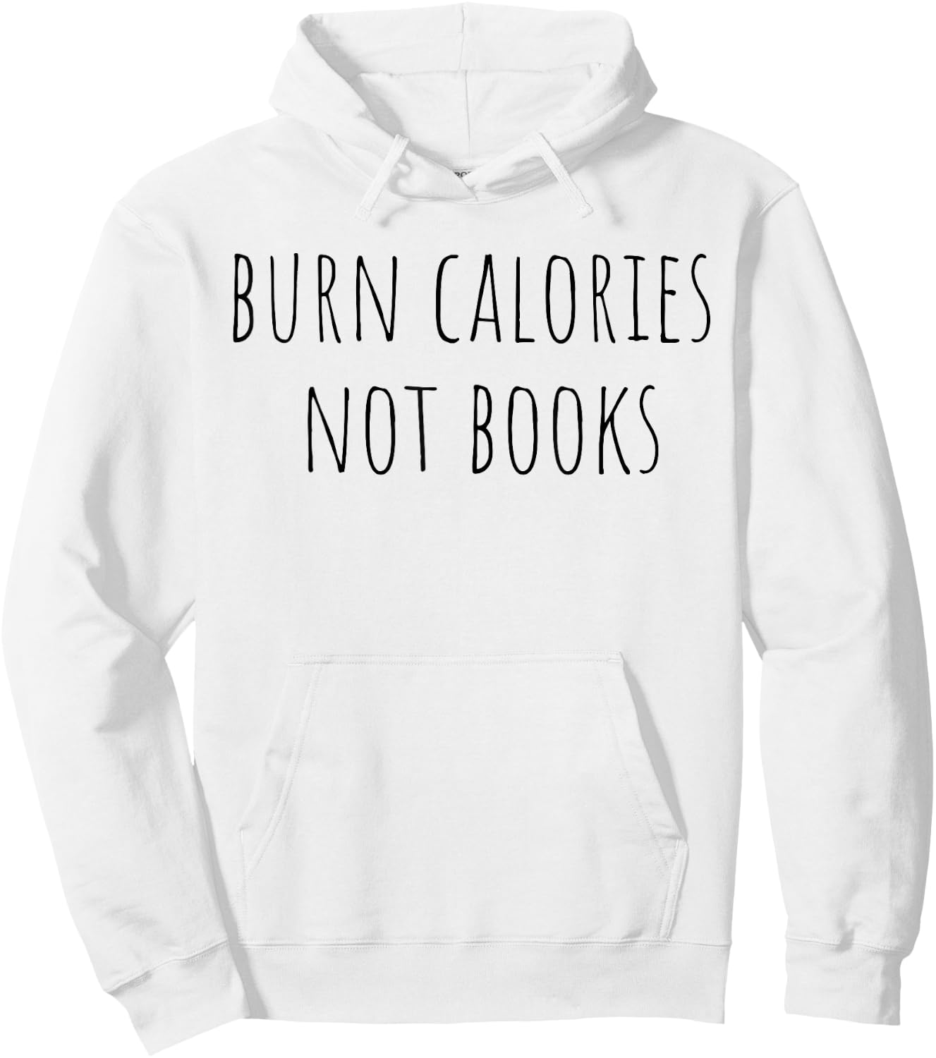 Funny Workout Book Lover Librarian Hoodie - Hoodie | White