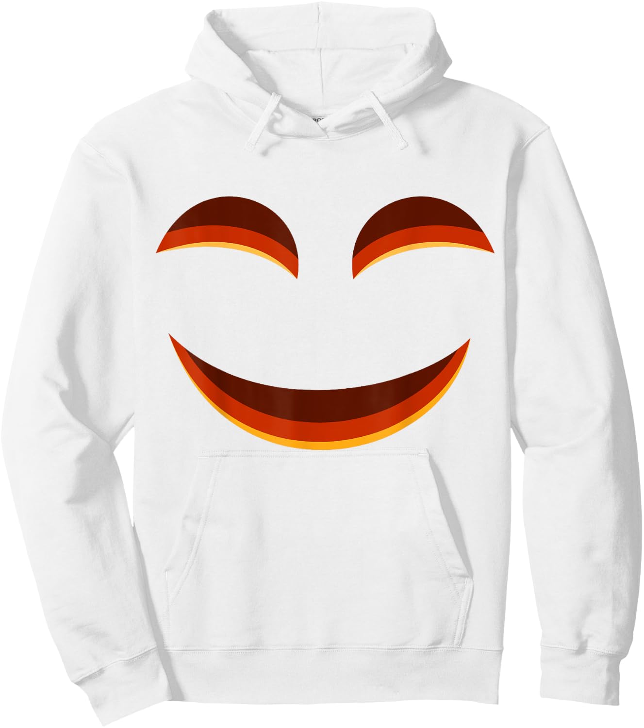 Pumpkin Jack O Lantern Face Jackolantern Hoodie - Hoodie | White