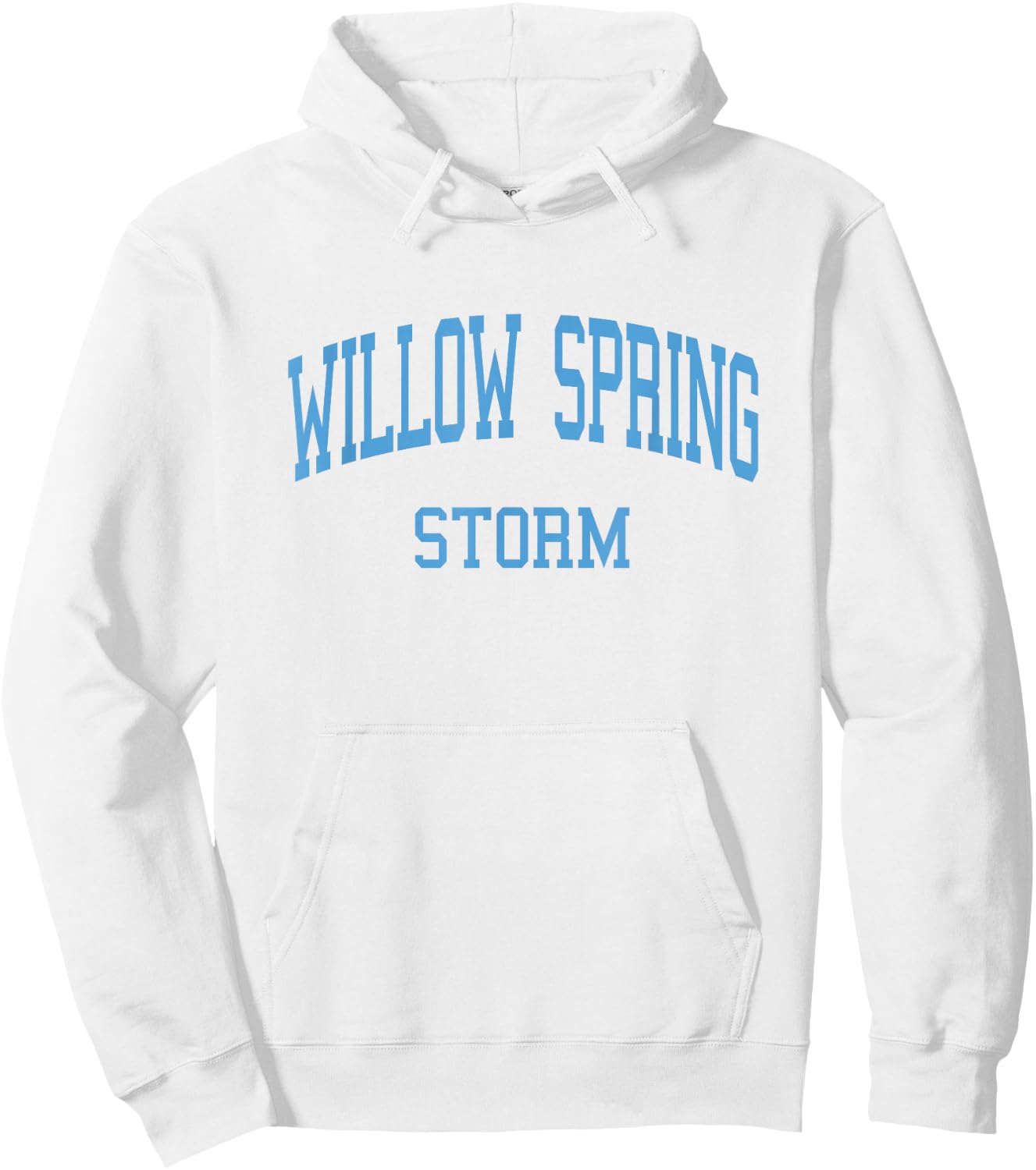 Willow Spring High School HS Fuquay Varina NC Retro Hoodie - Hoodie | White