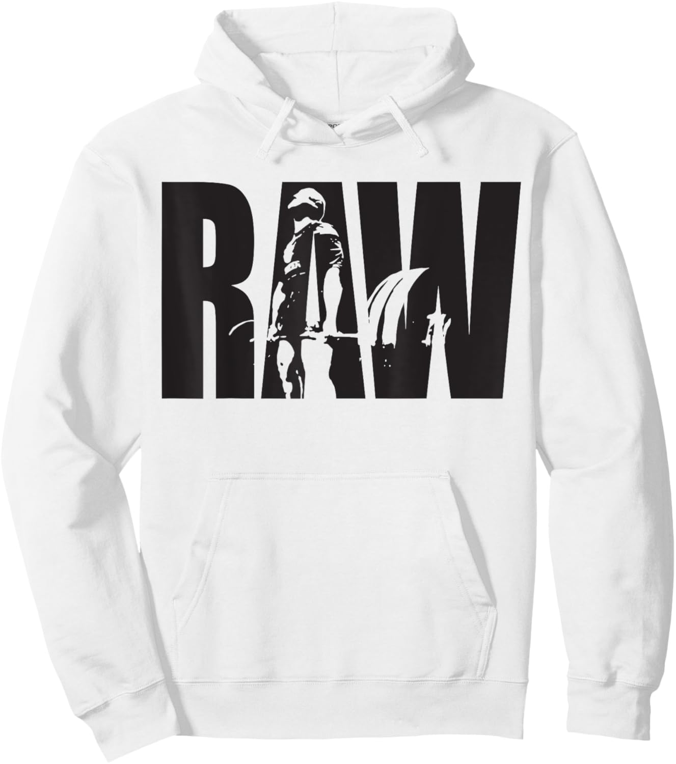 RAW Strength - Gym Motivational Hoodie - Hoodie | White