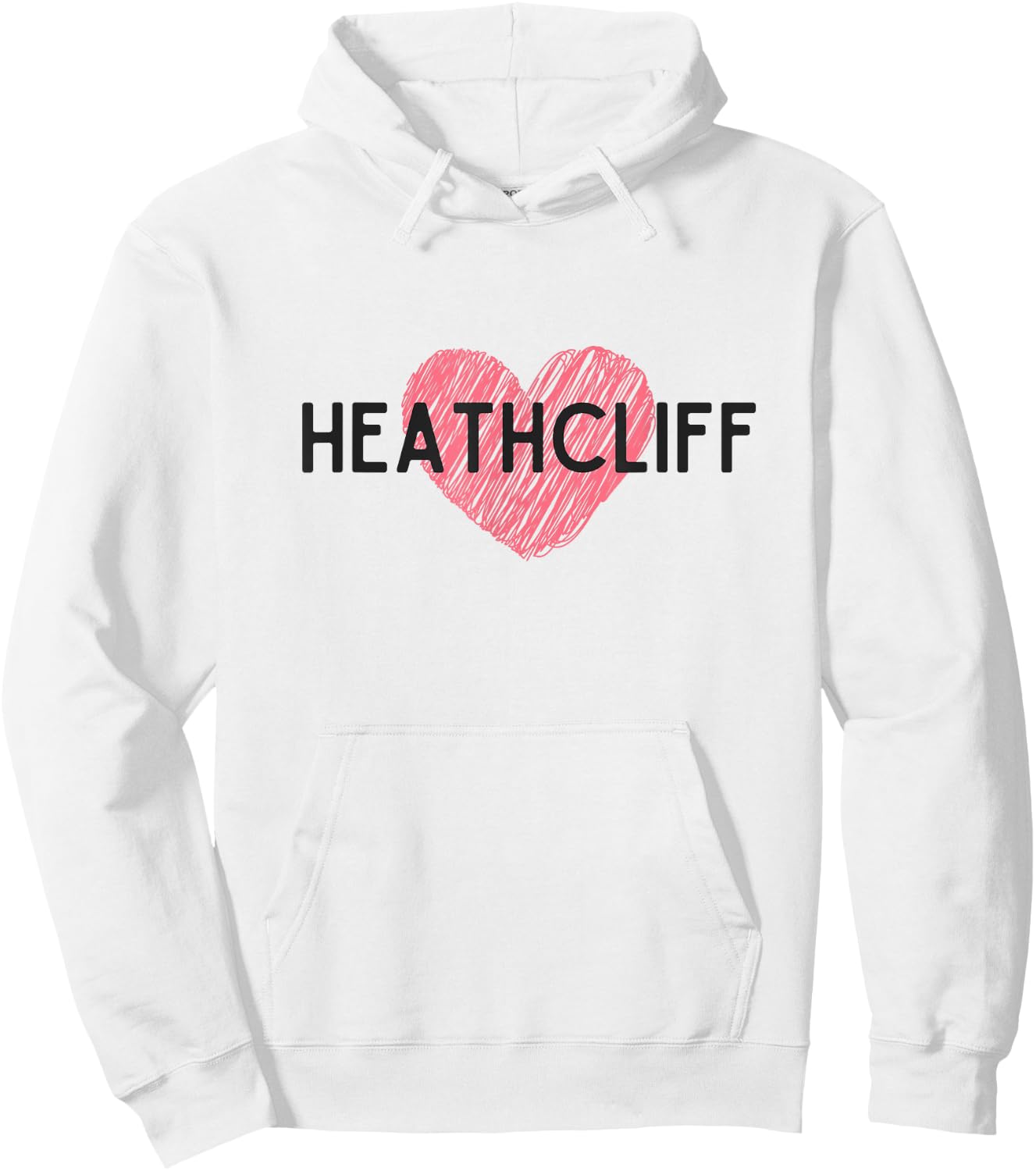 Heathcliff Emily Bronte Wuthering Heights gift Hoodie - Hoodie | White
