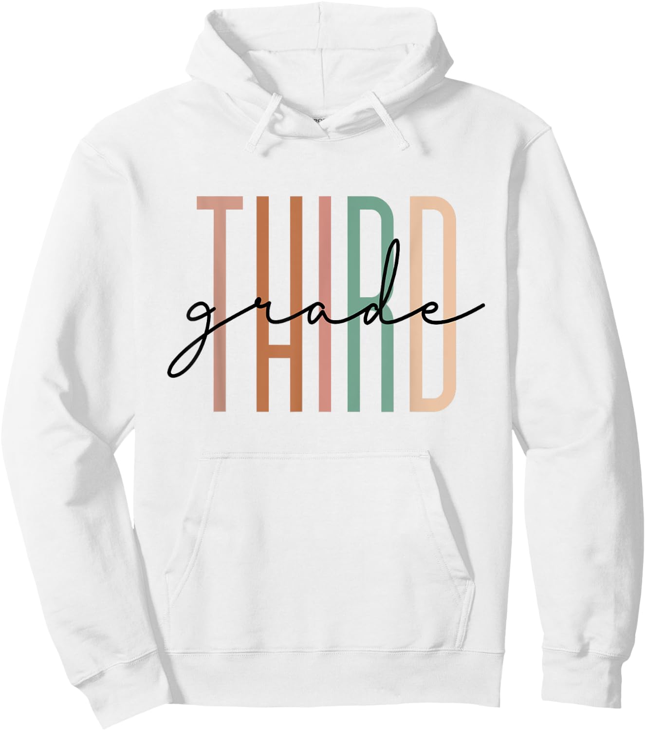 Third Grade Girls Boys Teacher Team 3rd Grade Squad Hoodie - Hoodie | White