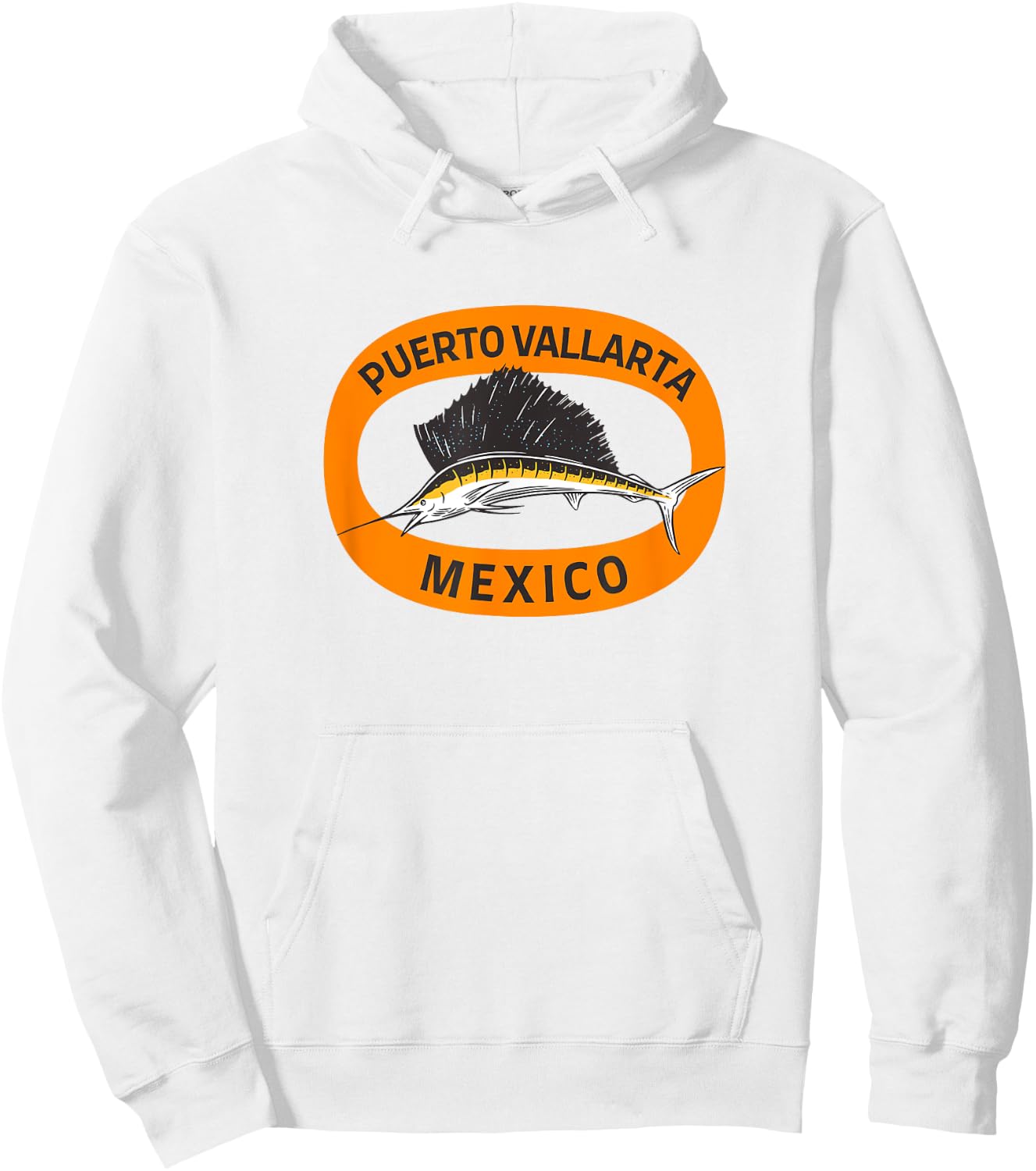 Puerto Vallarta Mexico Sailfish Hoodie - Hoodie | White