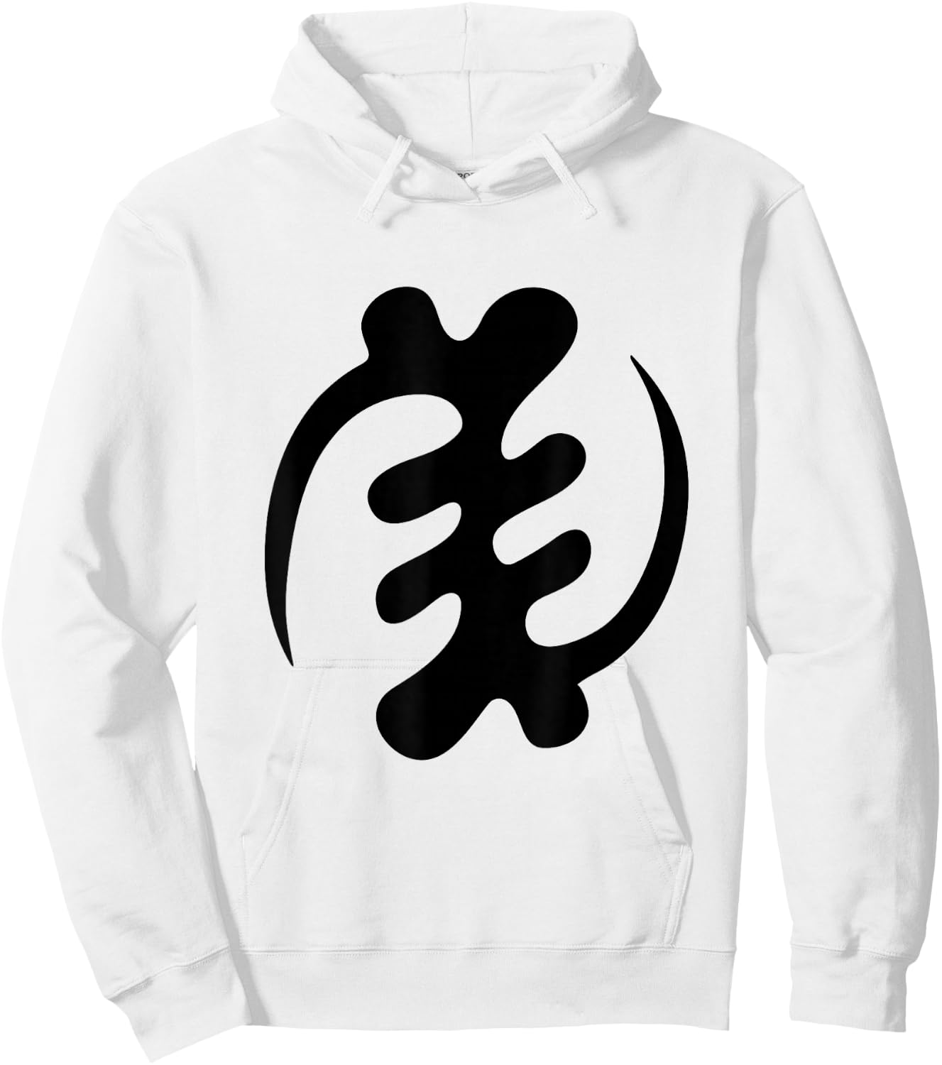 Gye Nyame Adinkra Symbol African Ashanti Culture Hoodie - Hoodie | White