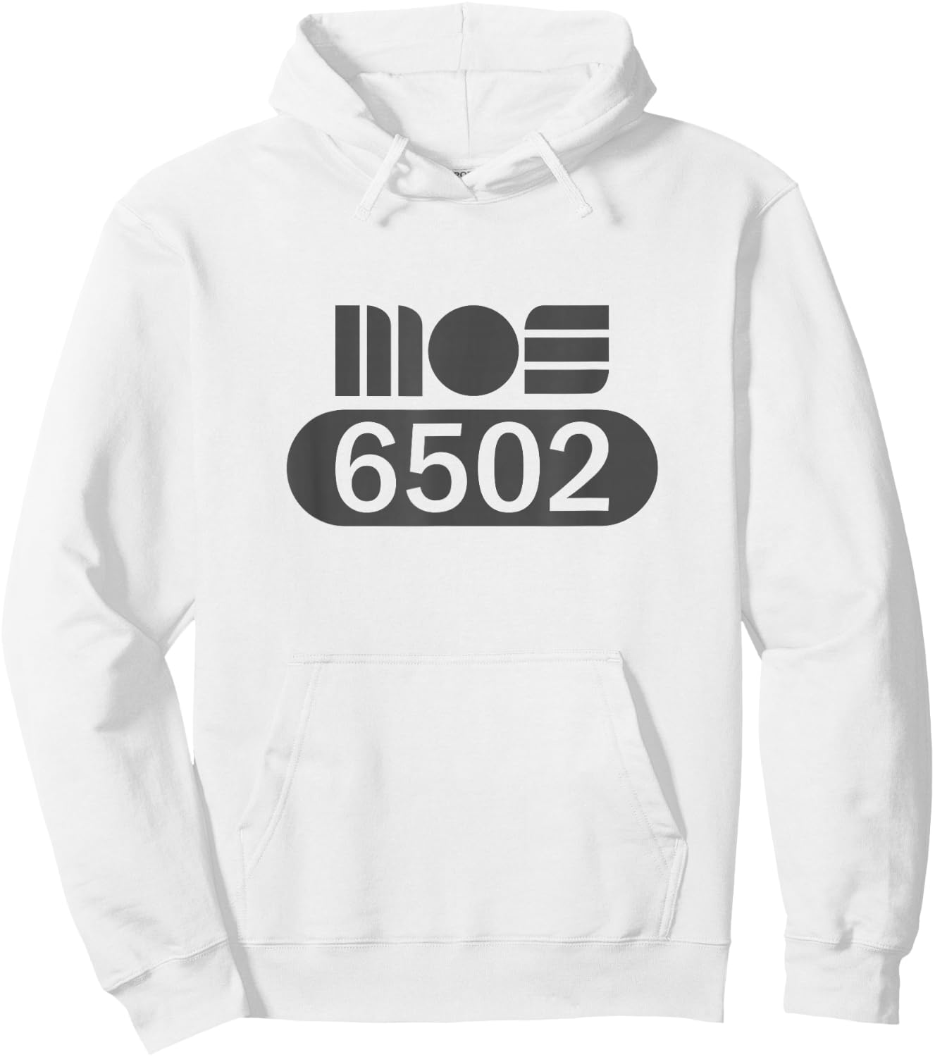MOS 6502 CPU Retro Programmer Coder Processor Old School Hoodie - Hoodie | White