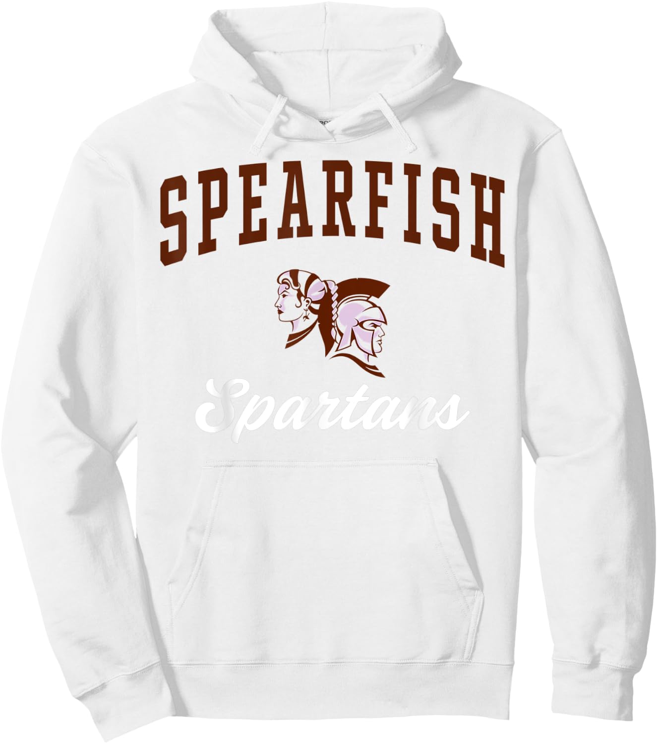 Spearfish High School Spartans C3 Hoodie - Hoodie | White