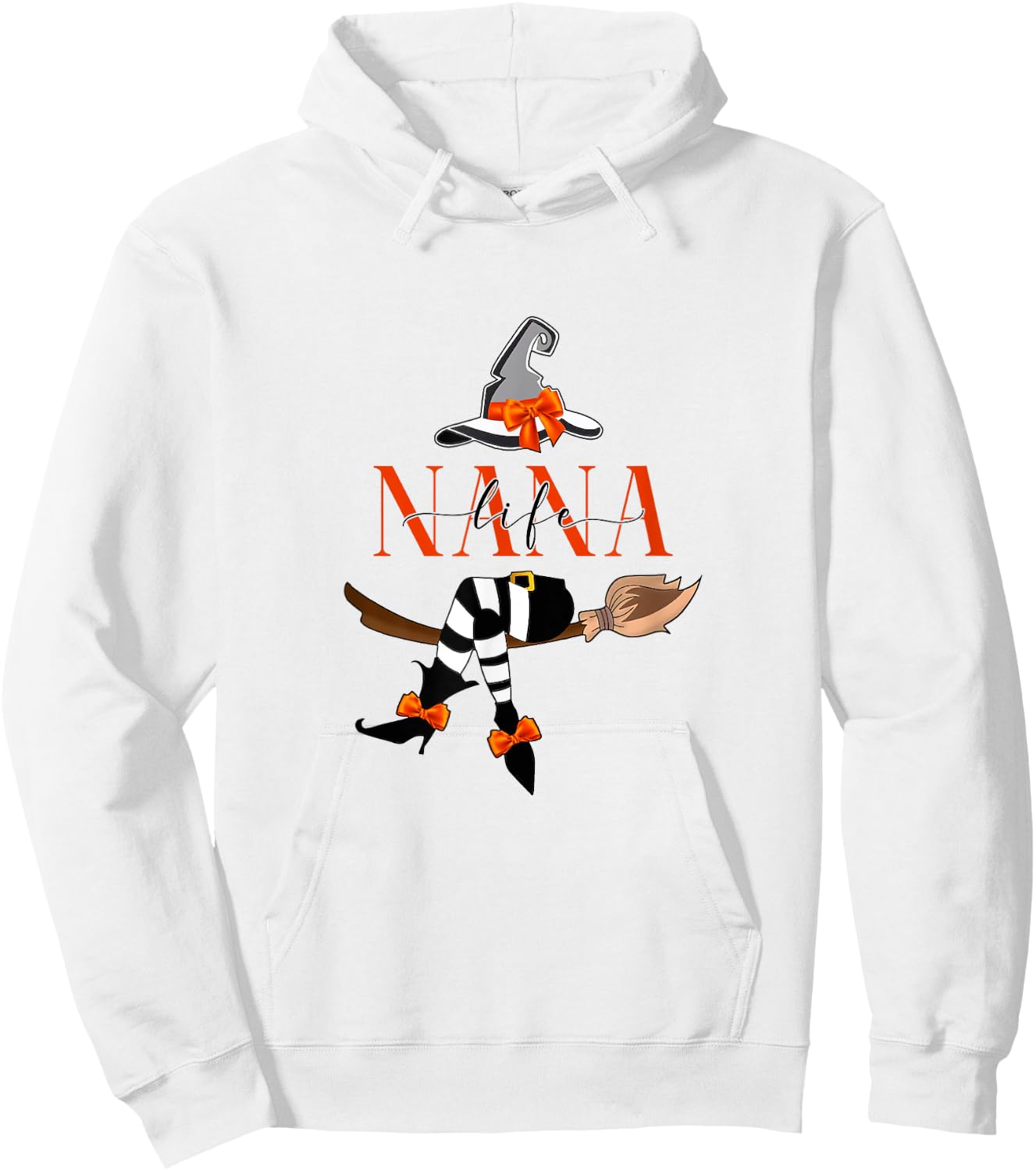 Grandma Gigi Halloween Costume Hoodie - Hoodie | White