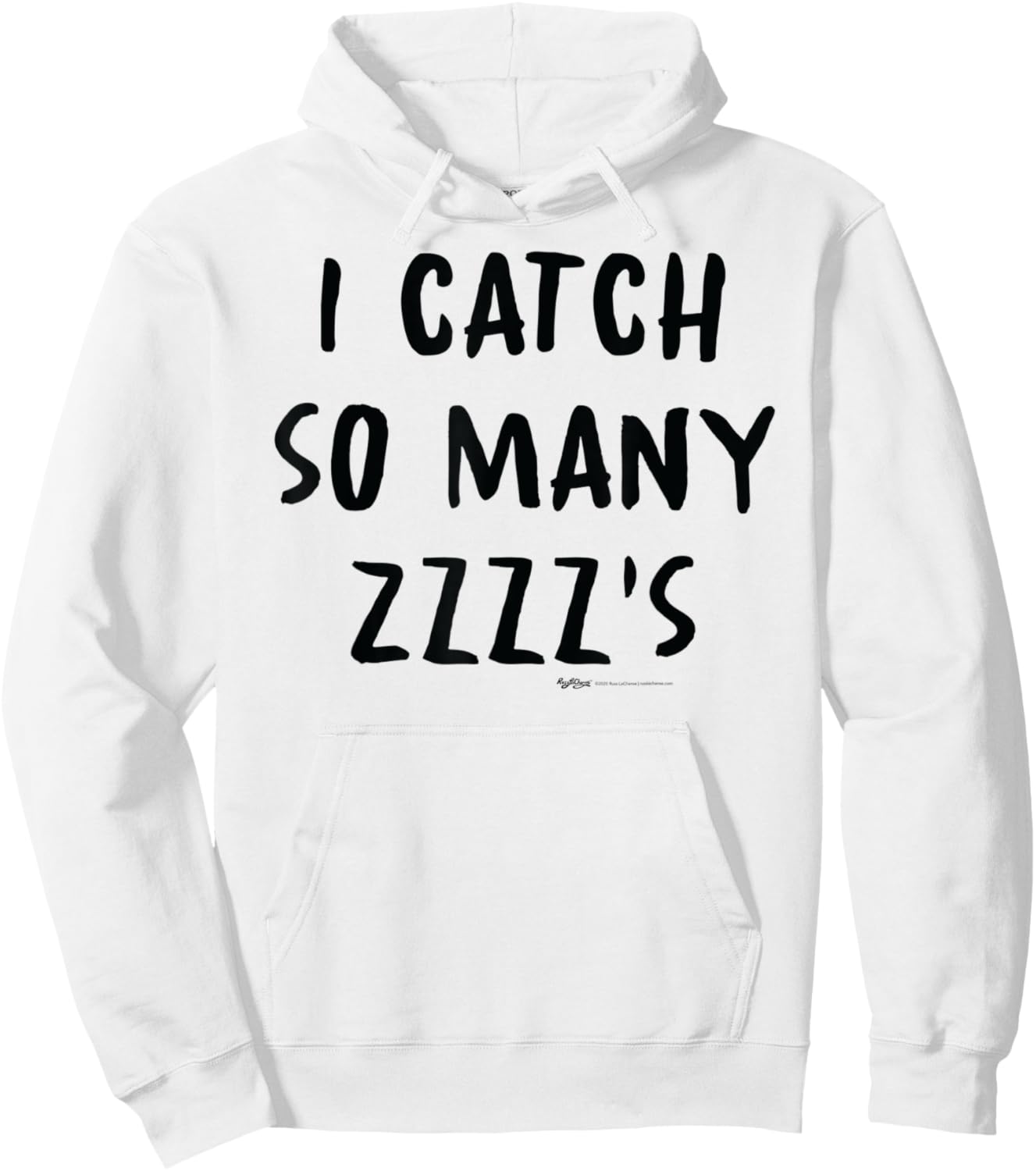 I Catch So Many ZZZZ's Nap Hoodie - Hoodie | White