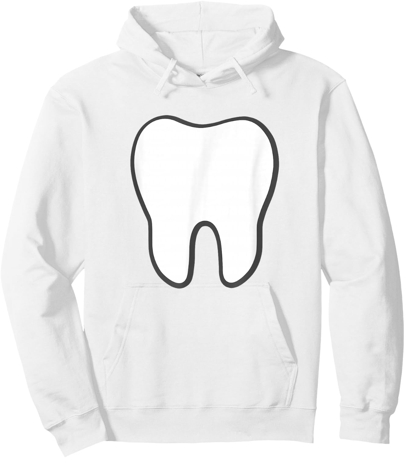 Tooth Fairy Halloween Tooth Molar Costume Idea Hoodie - Hoodie | White