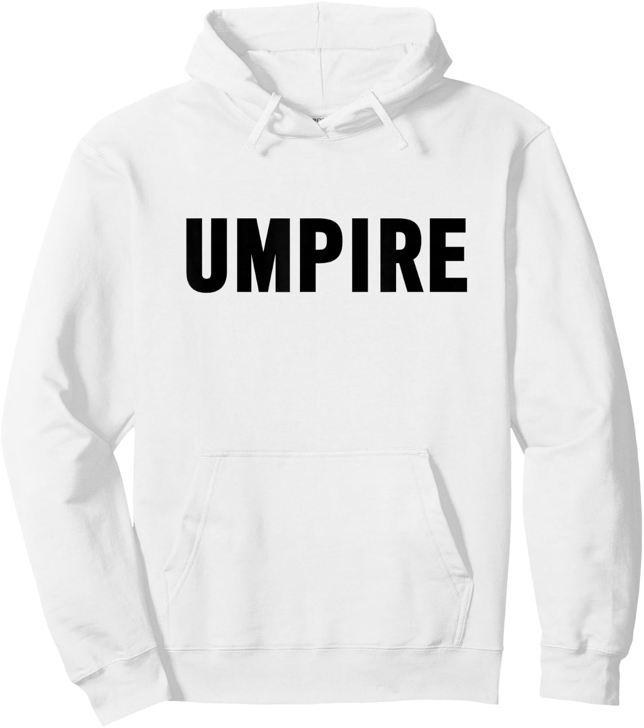 Umpire Shirt for Baseball, Umpire , Softball Umpire Hoodie - Hoodie | White