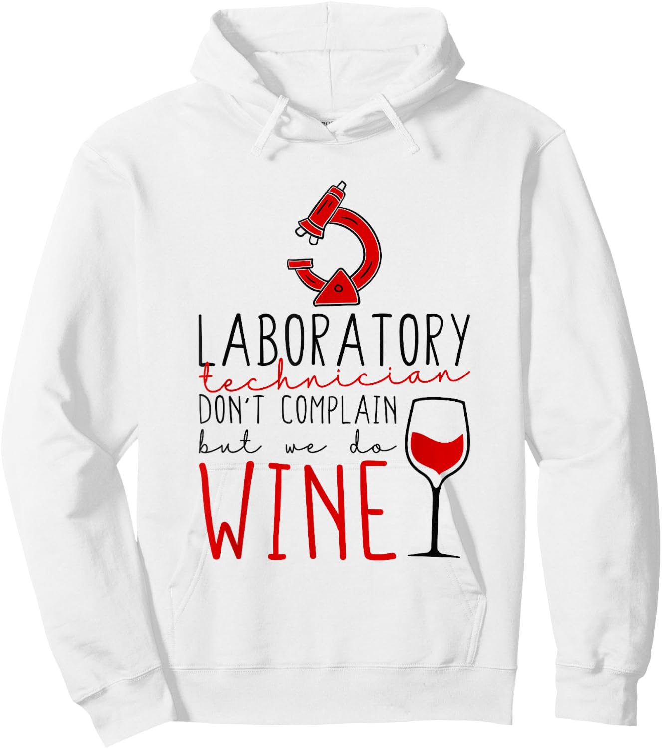 Medical Laboratory Scientist Don’t Complain, Lab Technician Hoodie - Hoodie | White