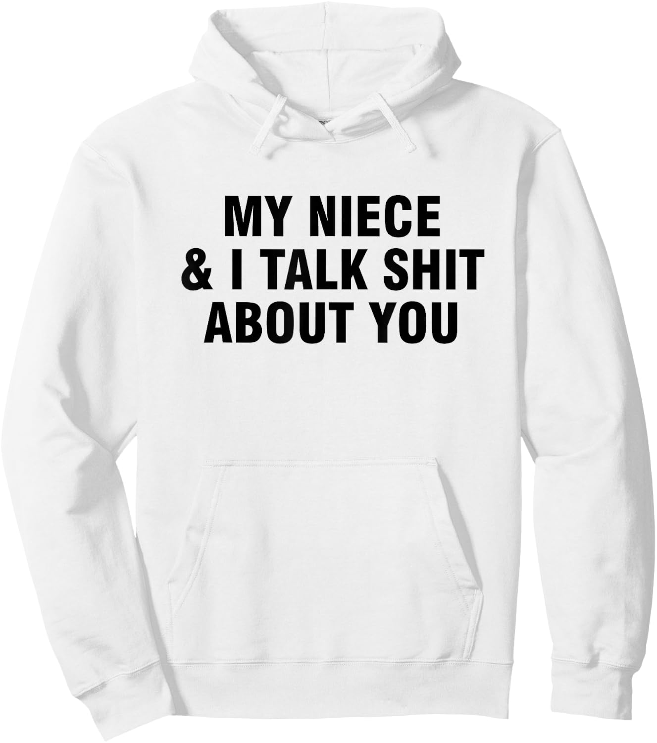 T-Shirt Hoodie - Hoodie | White