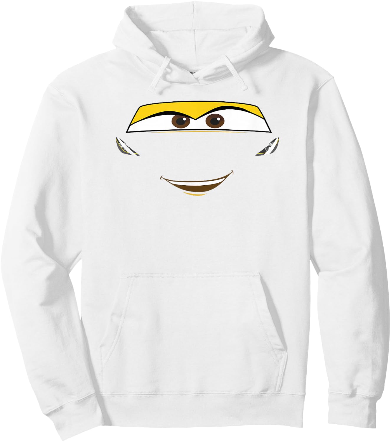 Disney Pixar Cars Cruz Big Face Hoodie - Hoodie | White