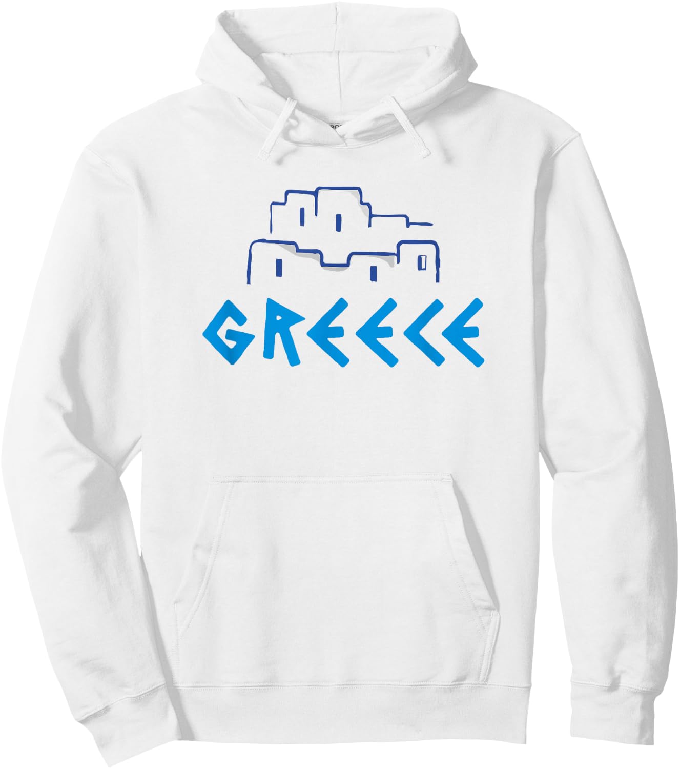 Greece Greek Islands Hoodie - Hoodie | White