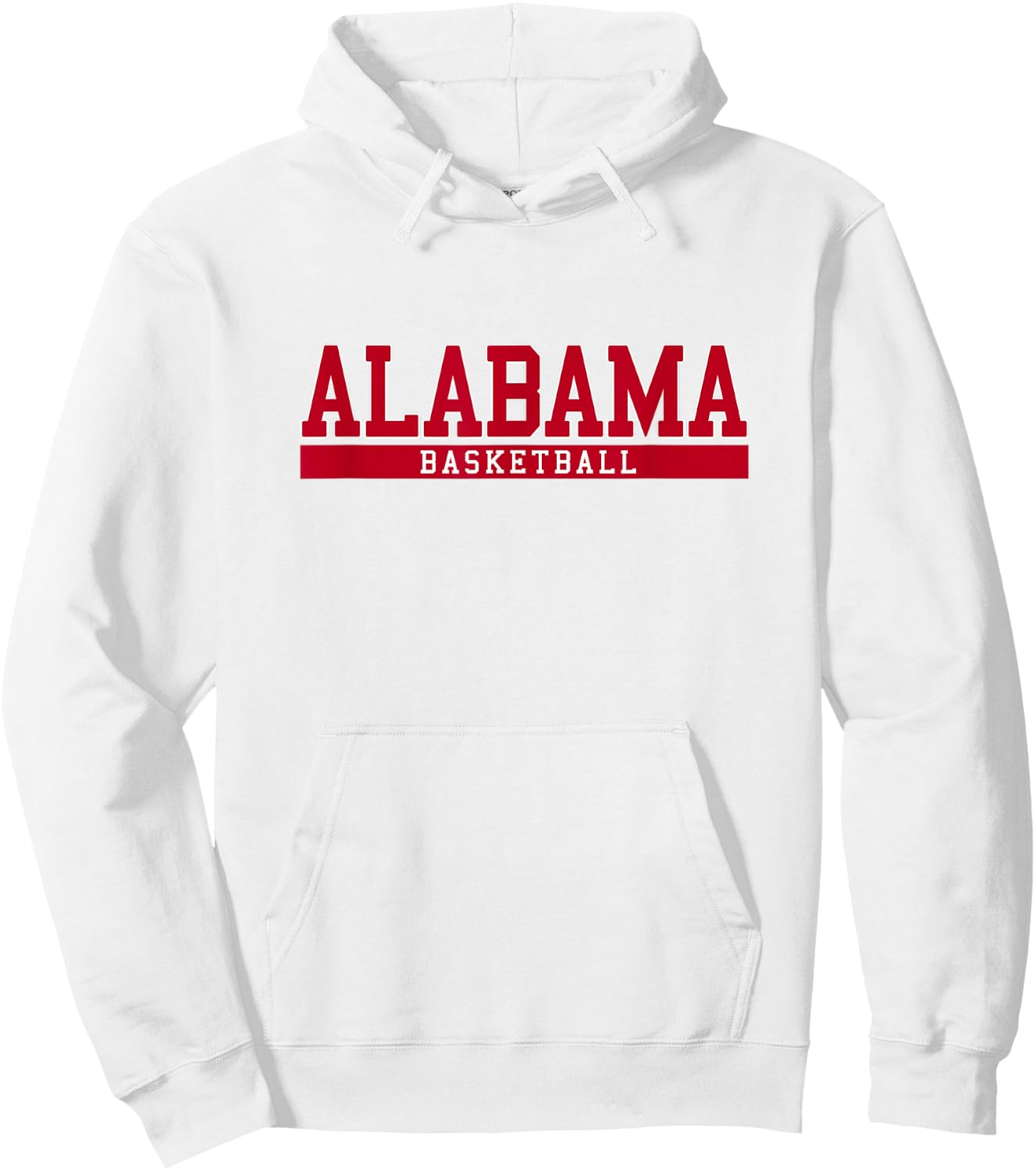 Alabama Basketball Hoodie - Hoodie | White