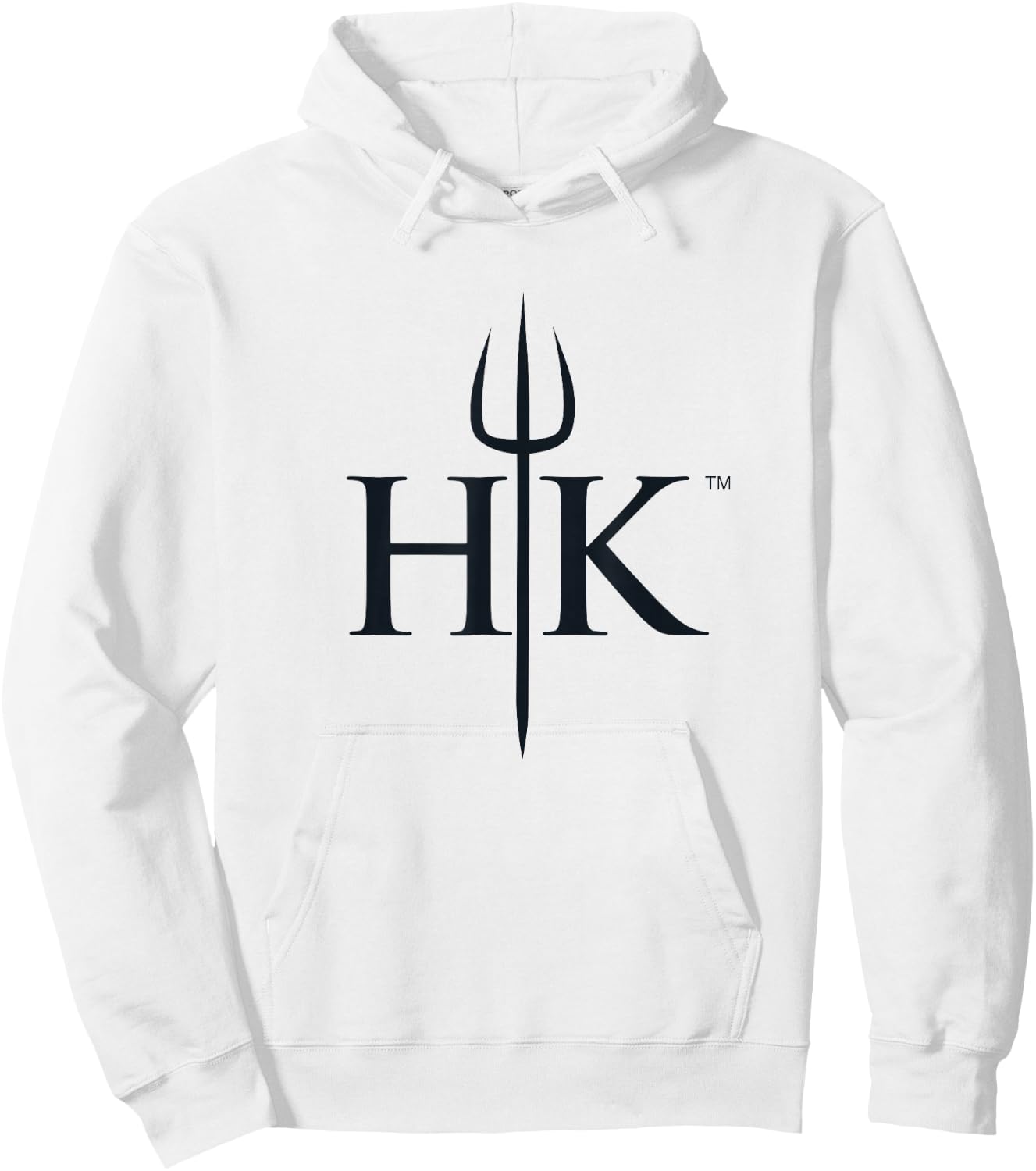 Official Hell's Kitchen Black Logo Hoodie - Hoodie | White