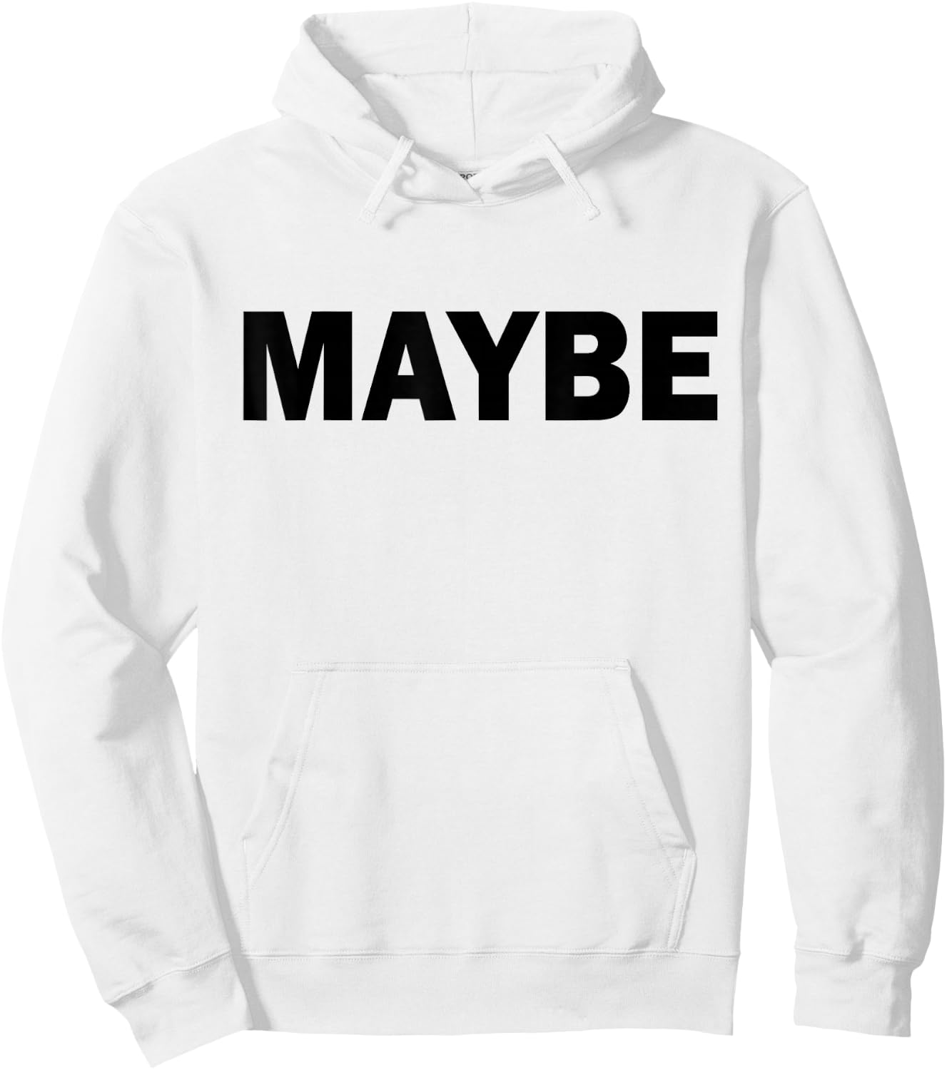 Stop Light Party MAYBE Yellow Light For Singles Hoodie - Hoodie | White