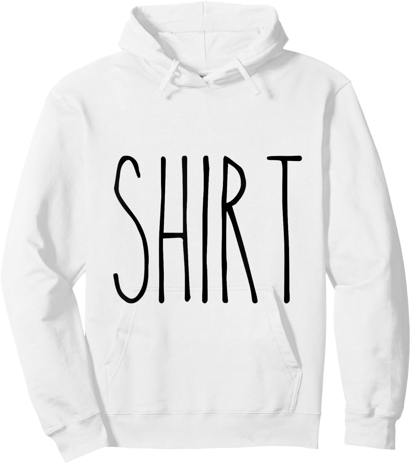SHIRT Rae Inspired Text Dunn Hoodie - Hoodie | White