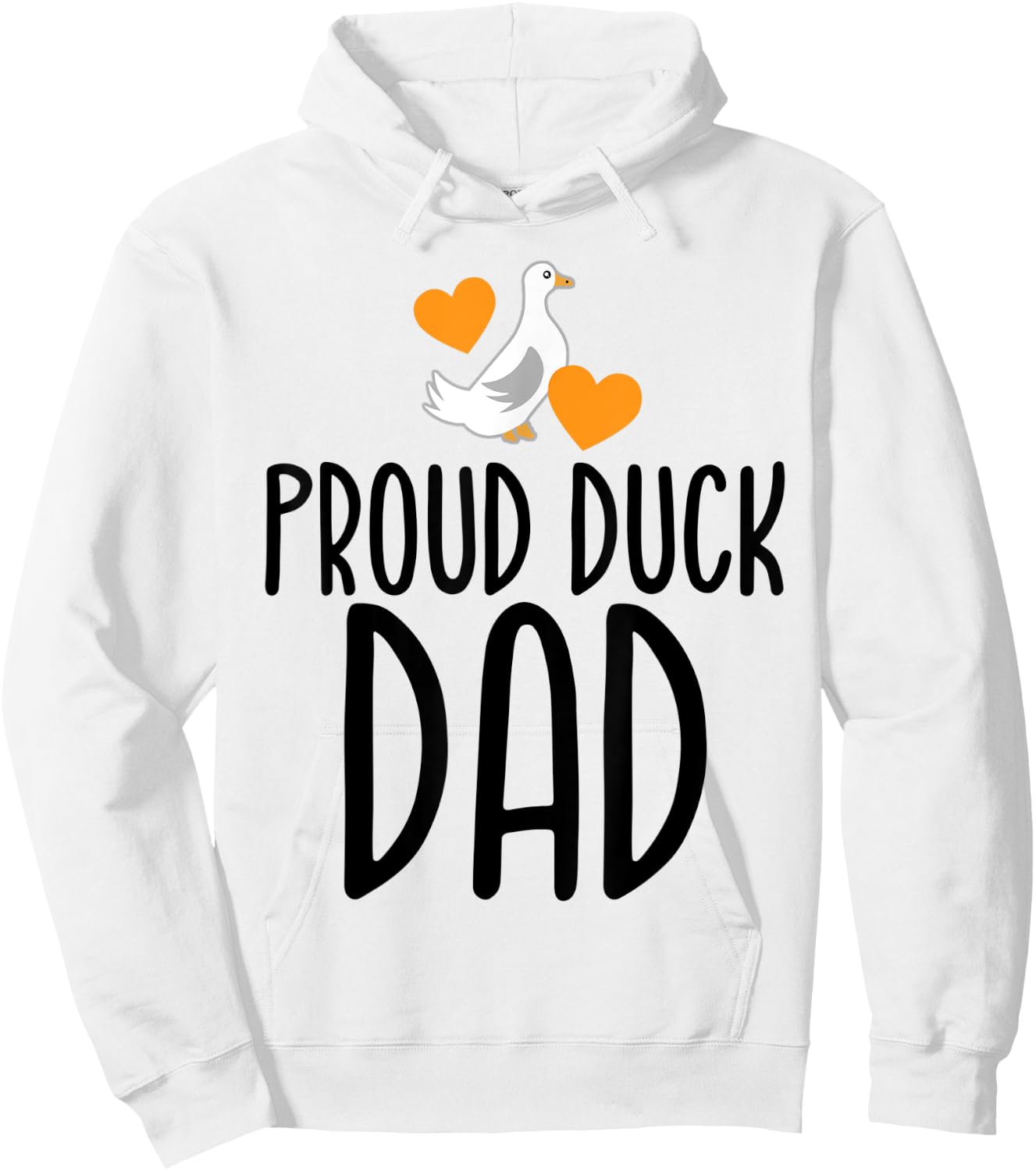 Duck Dad Hoodie - Hoodie | White