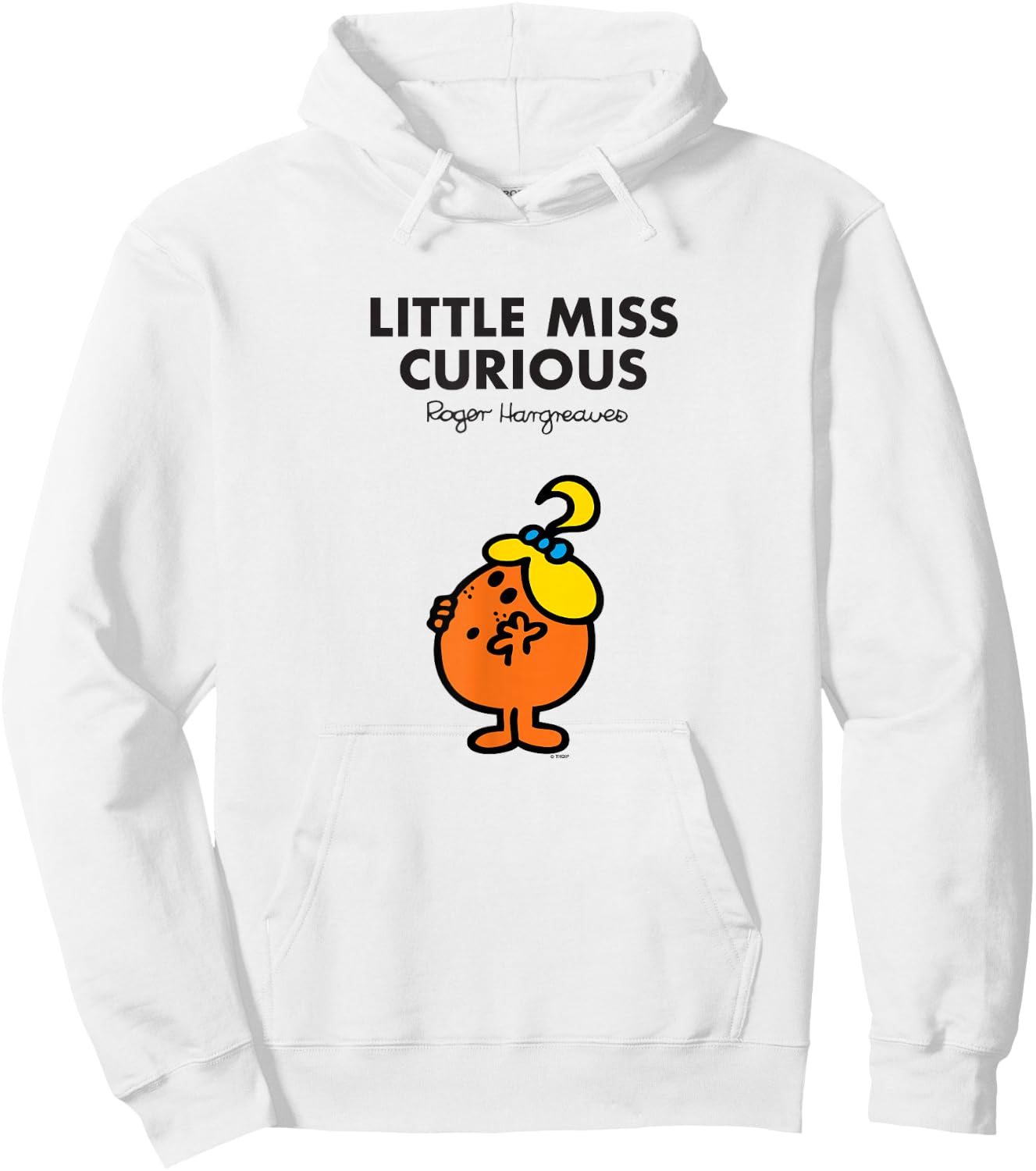 Mr. Men Little Miss Curious Hoodie - Hoodie | White