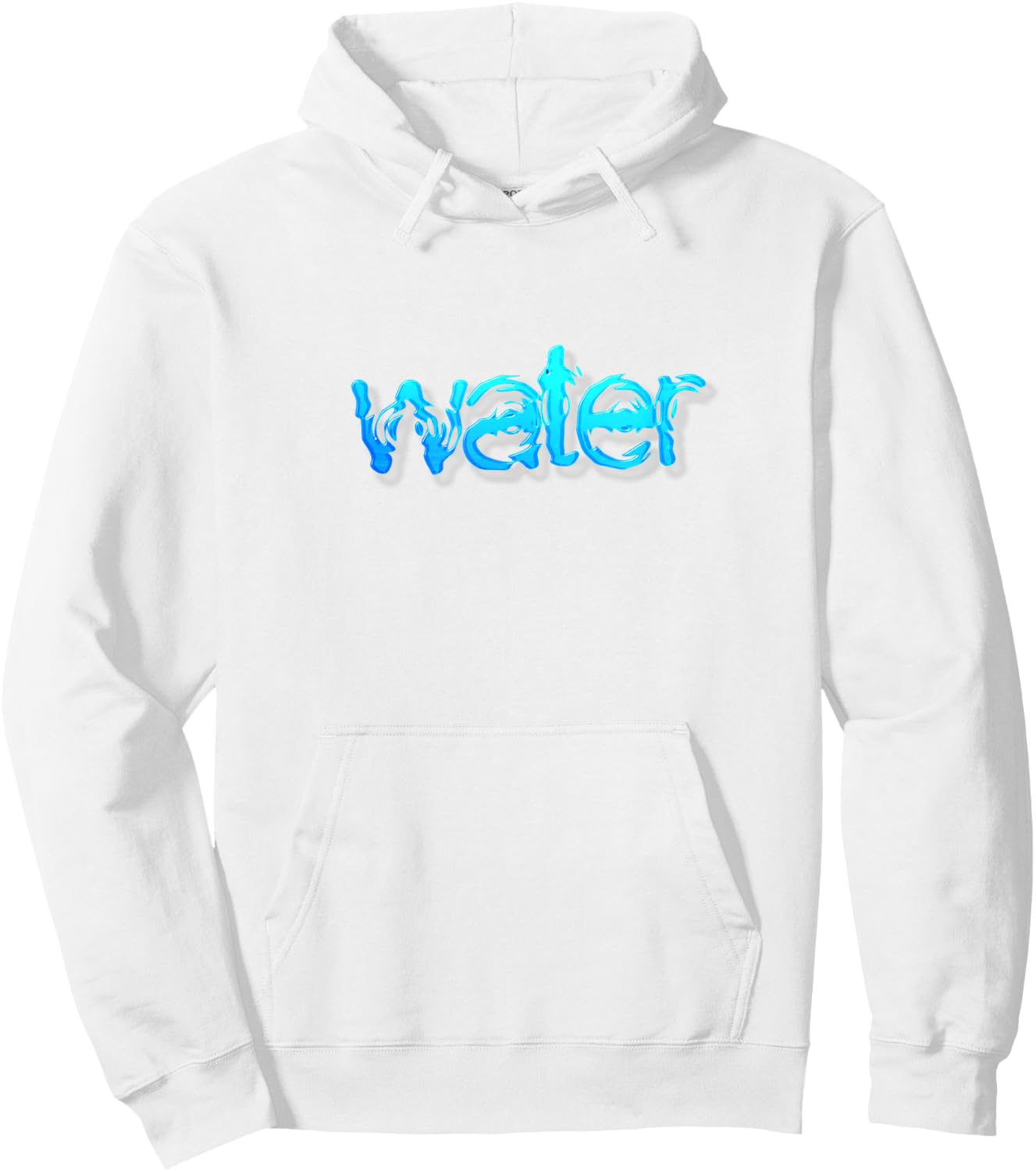 Water Funny Party Costume Elements Couple Matching Hoodie - Hoodie | White