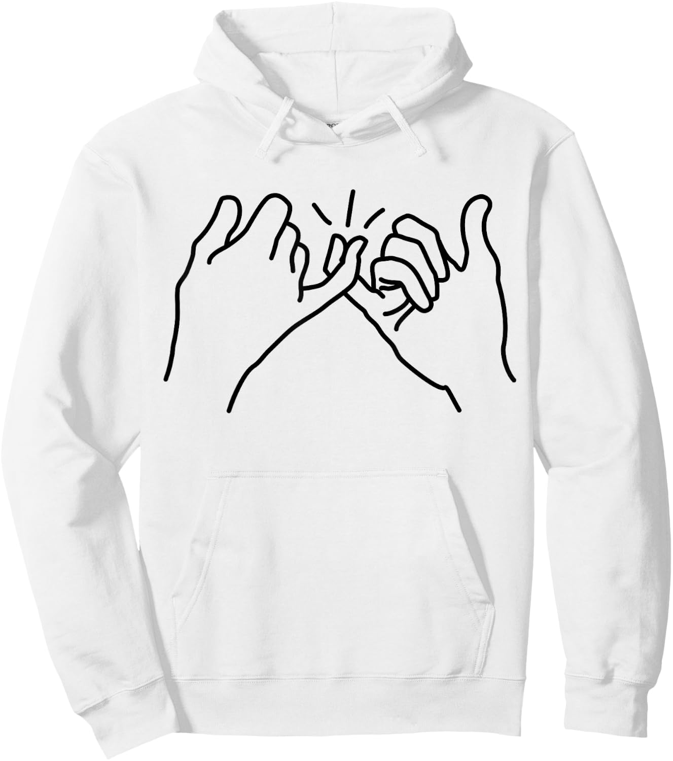 Pinky Swear Promise Hoodie - Hoodie | White