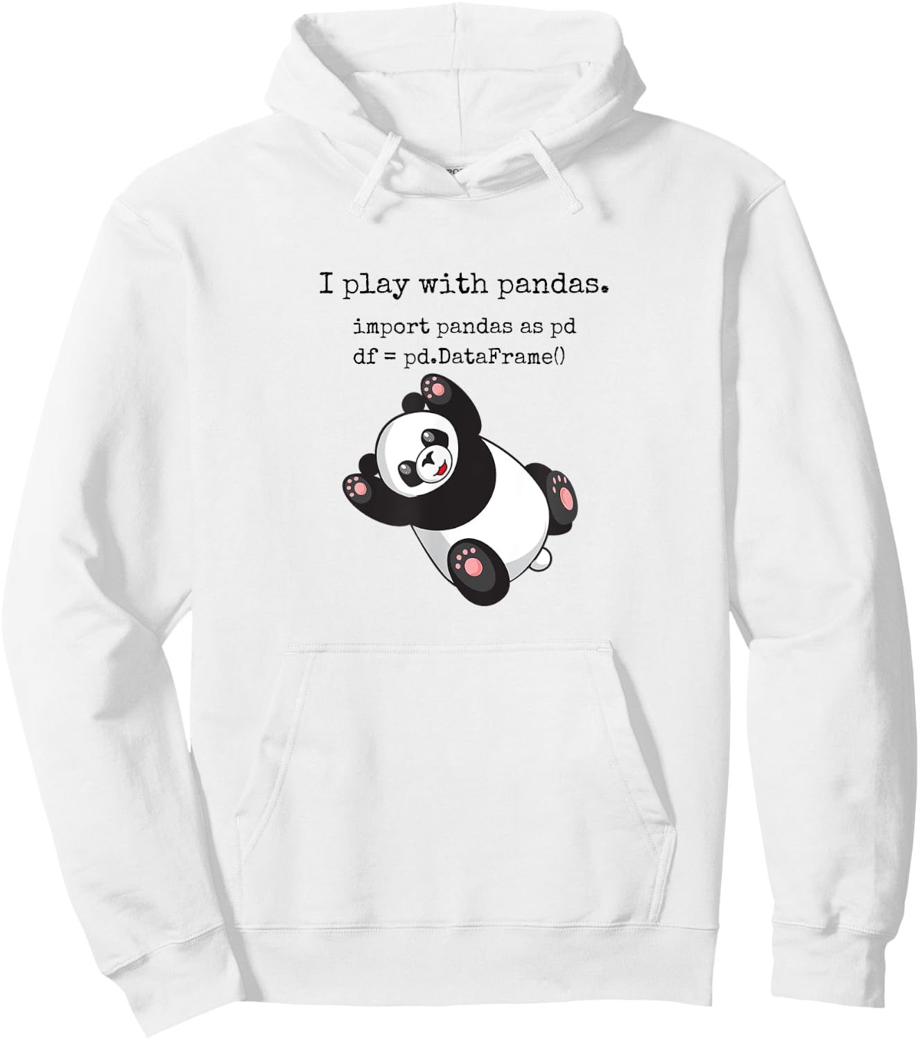 Funny Python Programming Gift computer programmers Hoodie - Hoodie | White