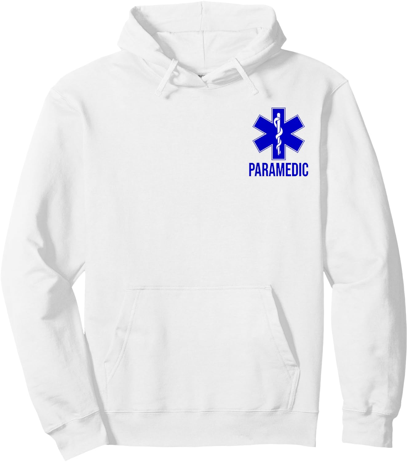 Paramedic Star of Life Emt Ems Ambulance Uniform Costume Hoodie - Hoodie | White