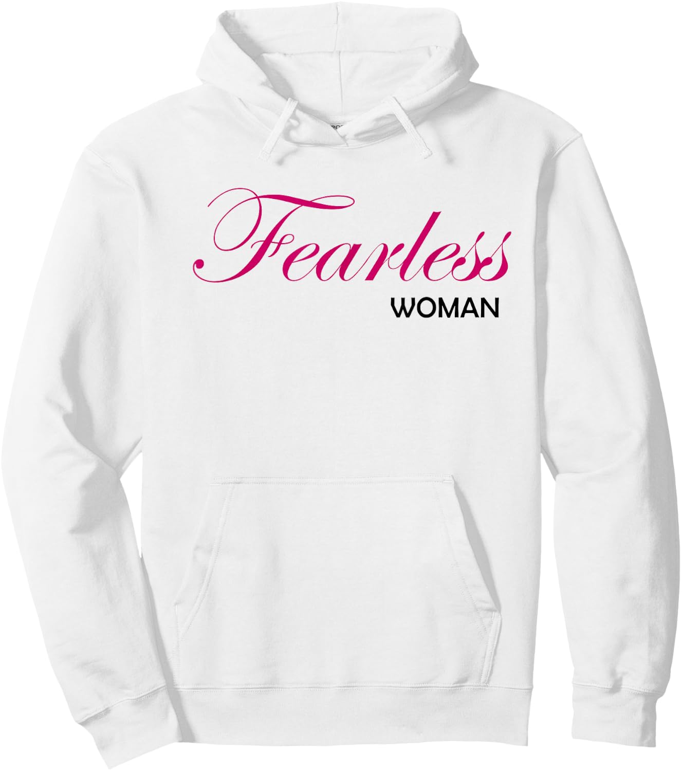Fearless Woman Hoodie - Hoodie | White