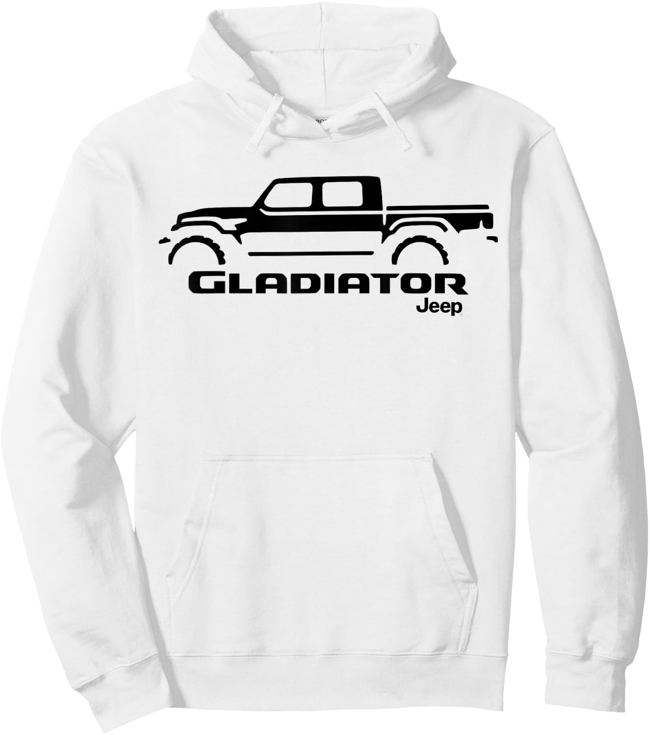 Jeep Gladiator Hoodie - Hoodie | White