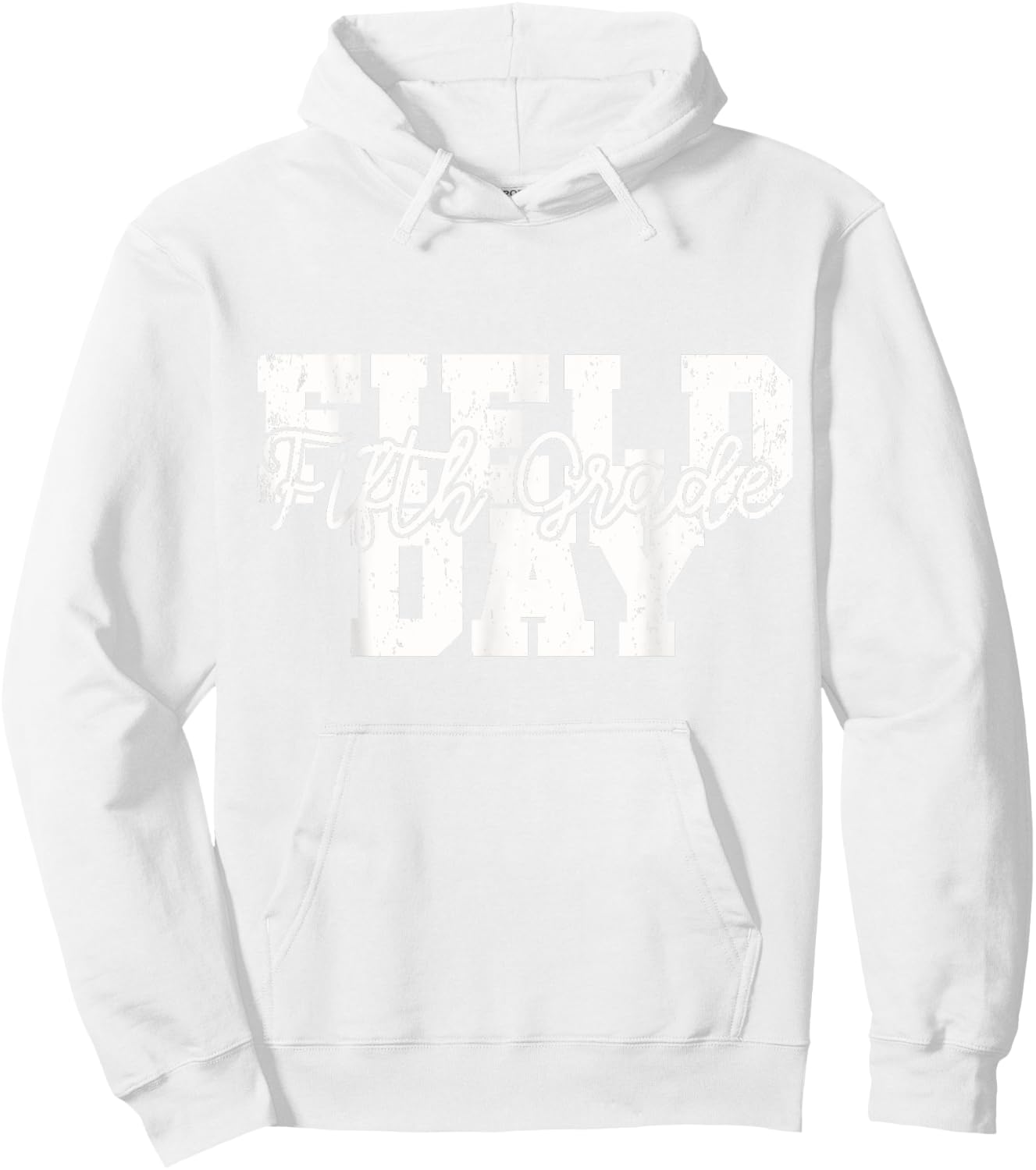 Field Day 2025 Fifth Grade school teacher kids red Hoodie - Hoodie | White