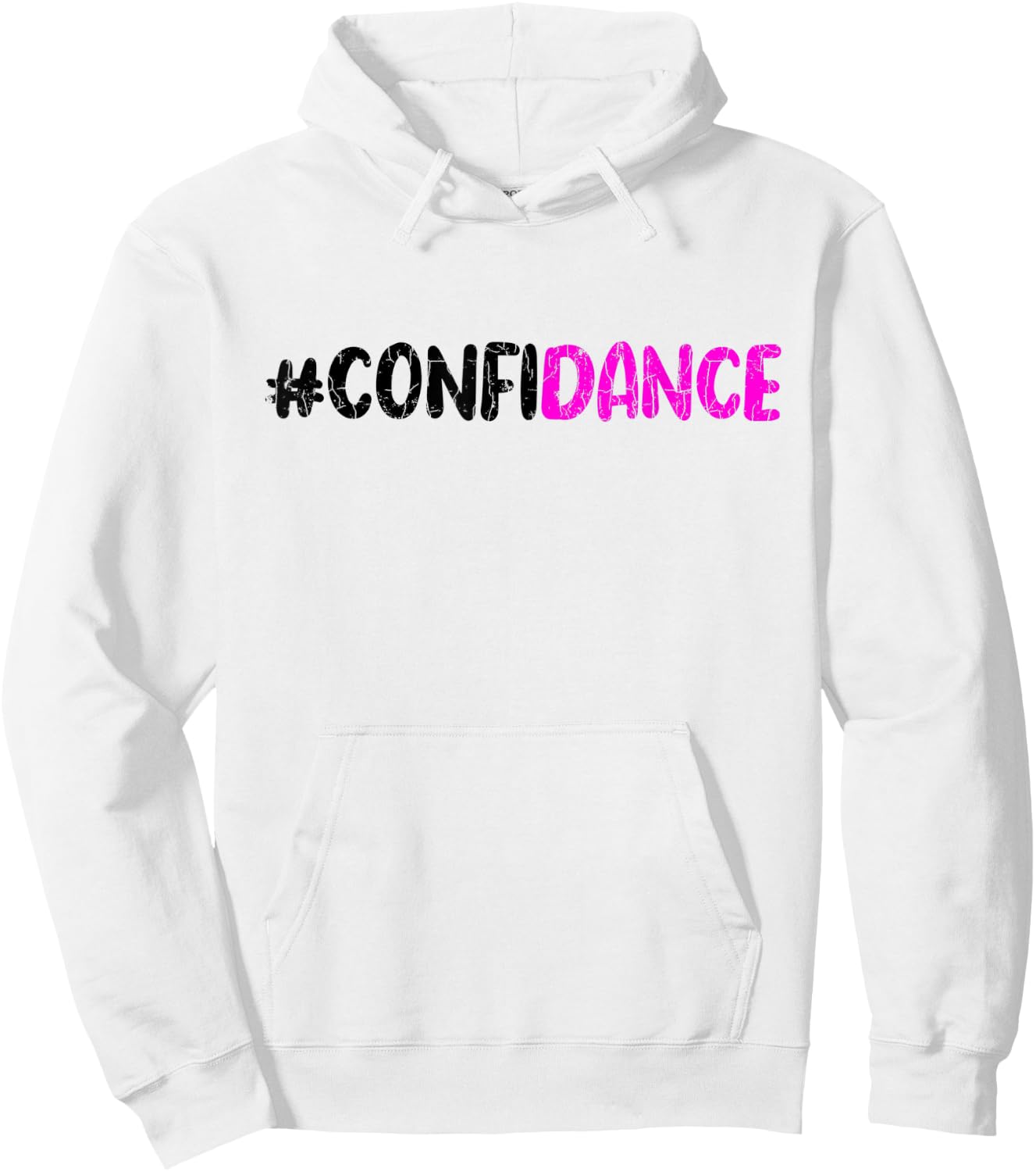 Confidance Funny Dancer Dancing Dance Lover Graphic Hoodie - Hoodie | White
