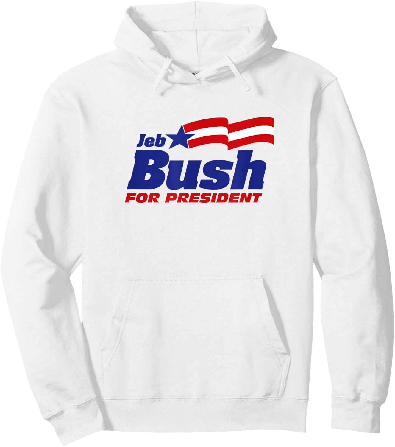 Jeb Bush For President 2024 | Bush 2024 Republican Patriot Hoodie - Hoodie | White