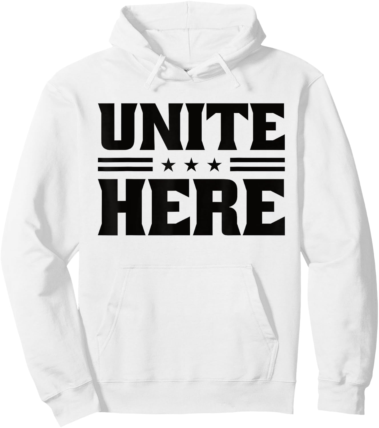 Unite Here Pro Labor Union Workers Hoodie - Hoodie | White
