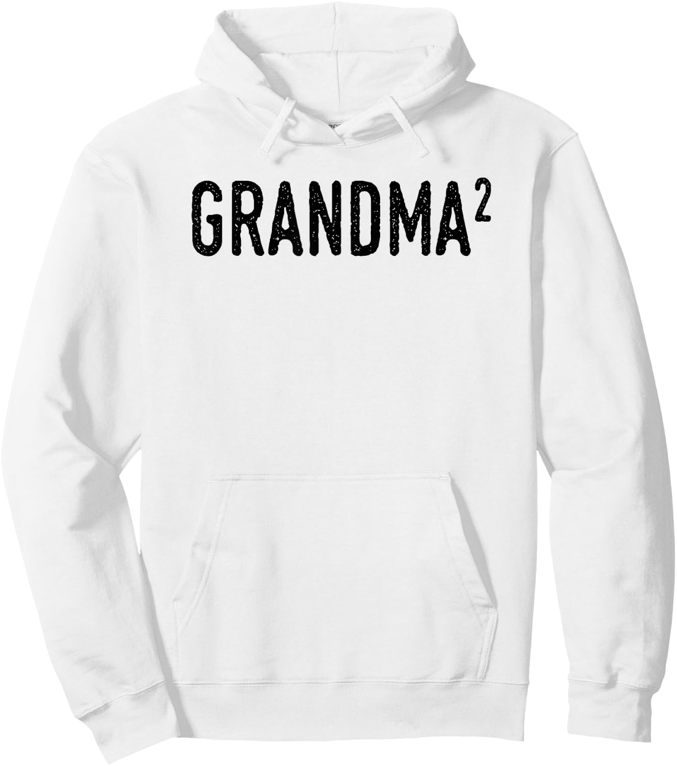 Grandma Squared Shirt Funny Grandma Again Hoodie - Hoodie | White