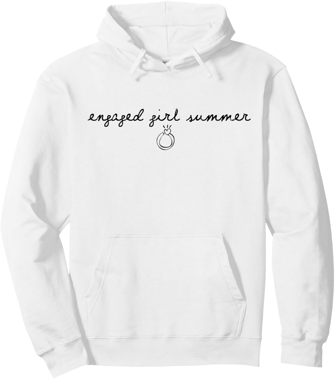 Engaged Girl Summer, Future Mrs, Bride To Be Hoodie - Hoodie | White