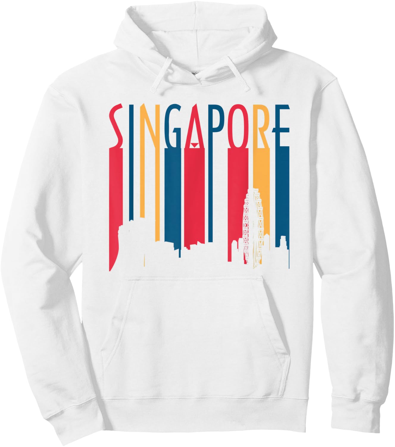 Singapore I Southeast Asia Hoodie - Hoodie | White
